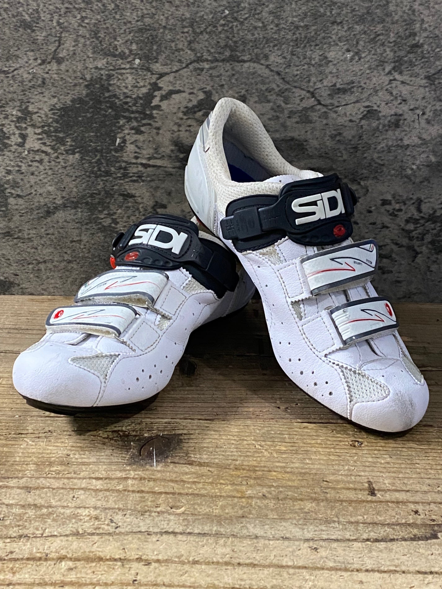 KL635 シディ SIDI GENIUS 5 FIT ビンディングシューズ 白 3穴 EU41