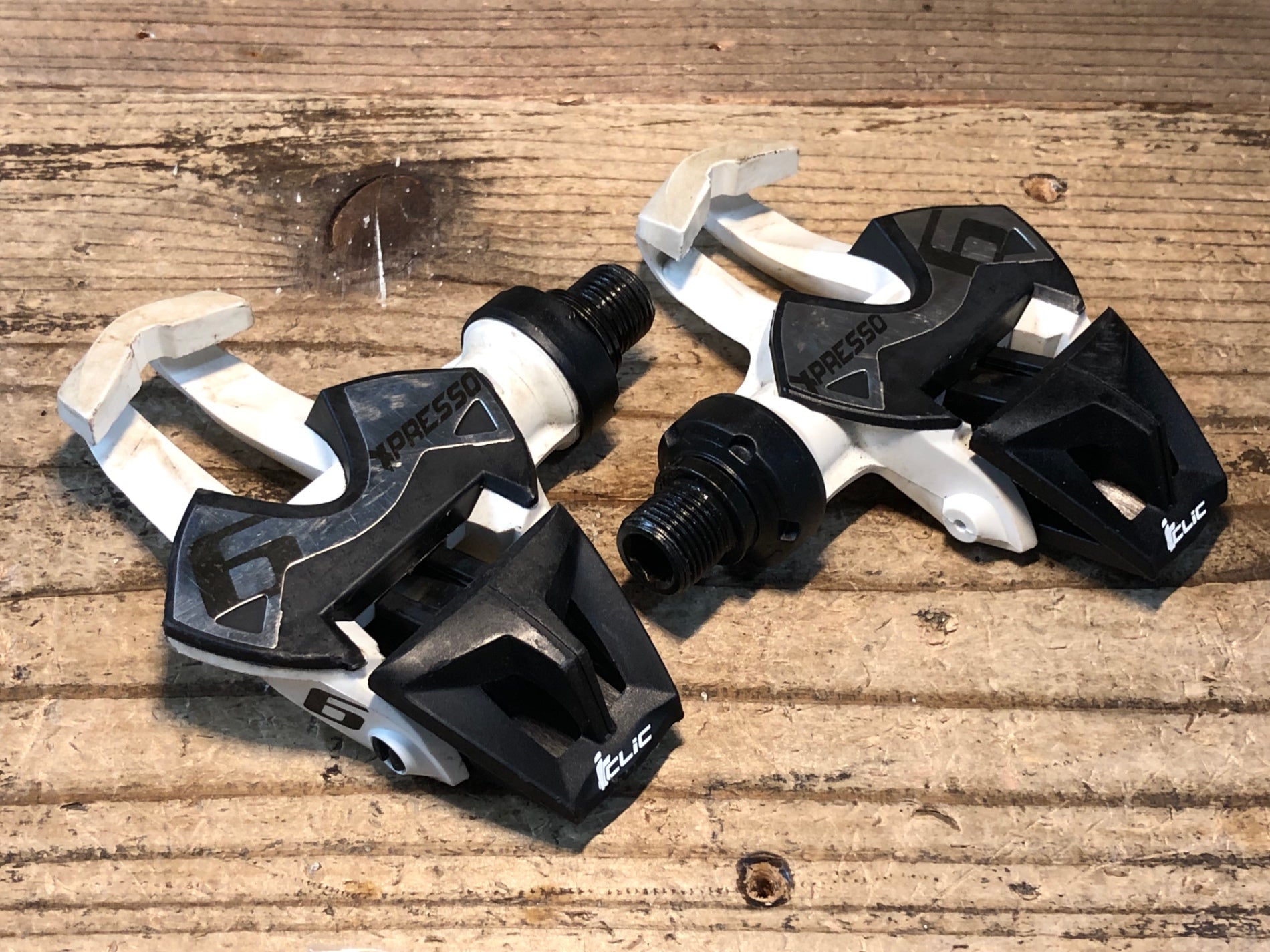 TIME XPRESSO6 ホワイト　ビンディングペダル JK954 タイム TIME エクスプレッソ Xpresso6 ビンディングペダル 白