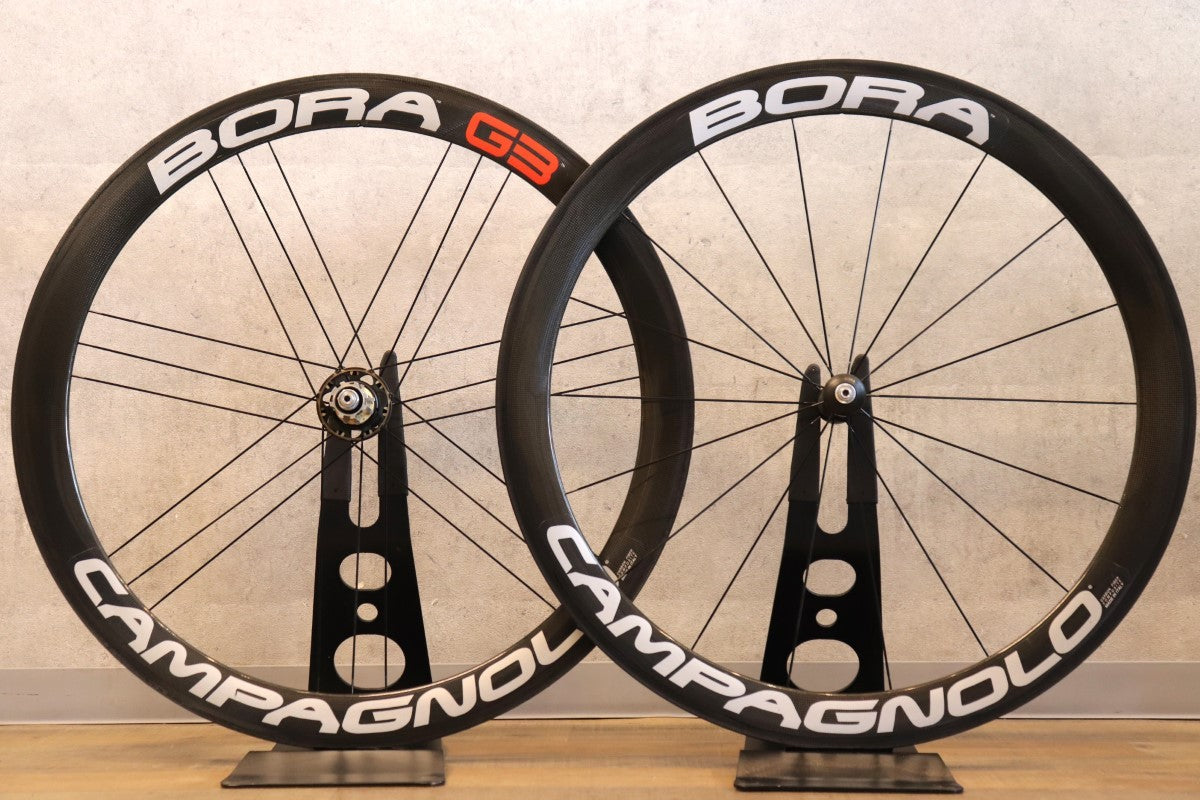 カンパニョーロ campagnolo ボーラ BORA G3 カーボン チューブラー ホイールセット カンパ 12/11S 【さいたま浦和店】