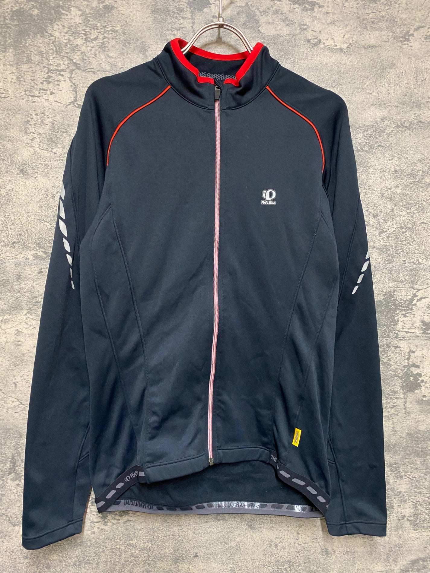 JO316 パールイズミ PEARL iZUMi 長袖 サイクルジャケット 黒 L 裏起毛