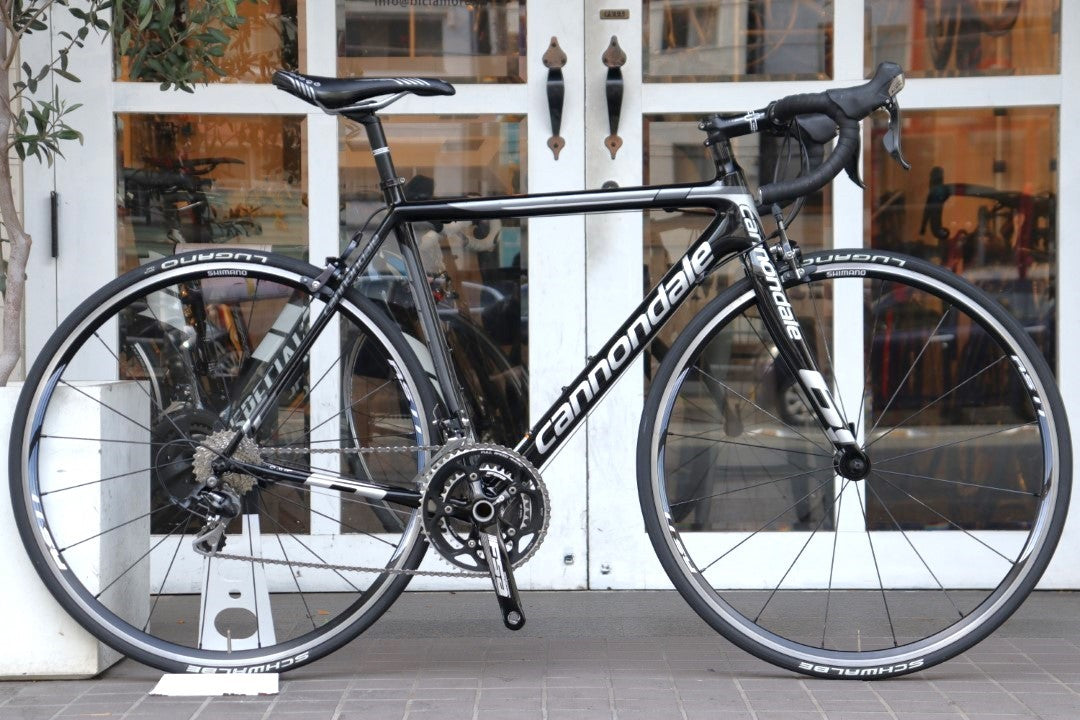 キャノンデール Cannondale スーパーシックス エボ SUPERSIXEVO 2014モデル 52サイズ シマノ 105 5700 MIX  10S カーボン ロードバイク 【横浜店】