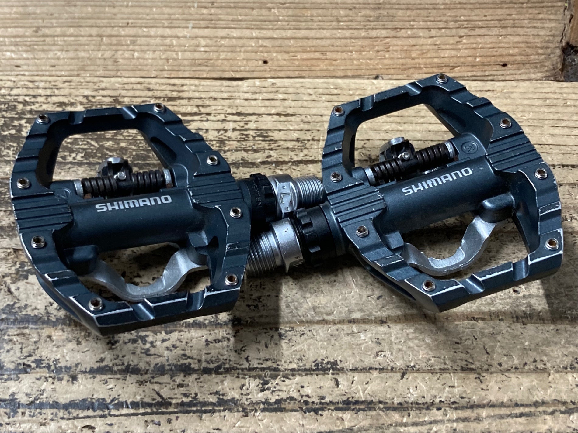 KA250 シマノ SHIMANO PD-EH500 ビンディングペダル 片面フラット SPD