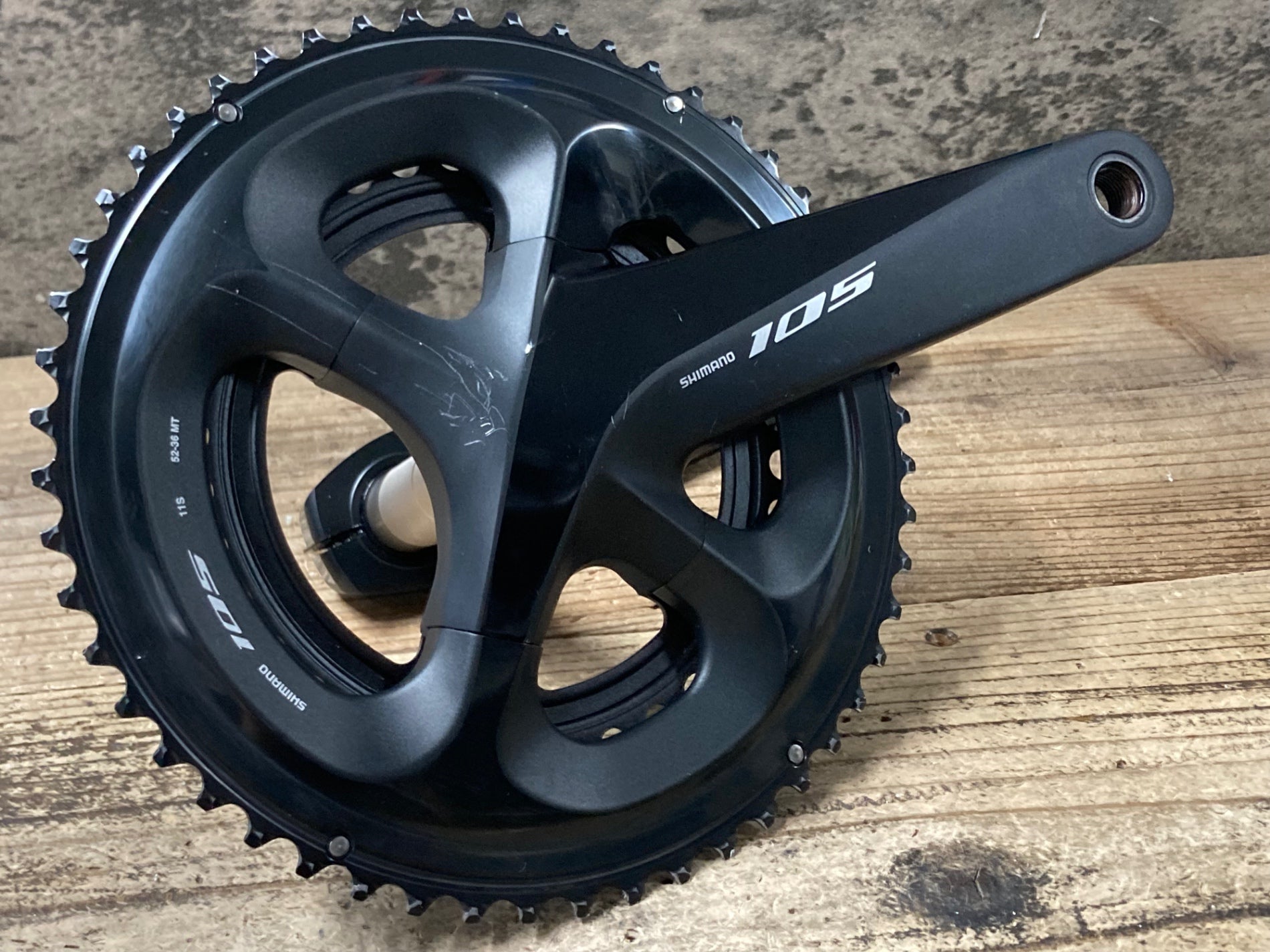 JV372 シマノ SHIMANO 105 FC-R7000 クランクセット 52/36T 172.5mm