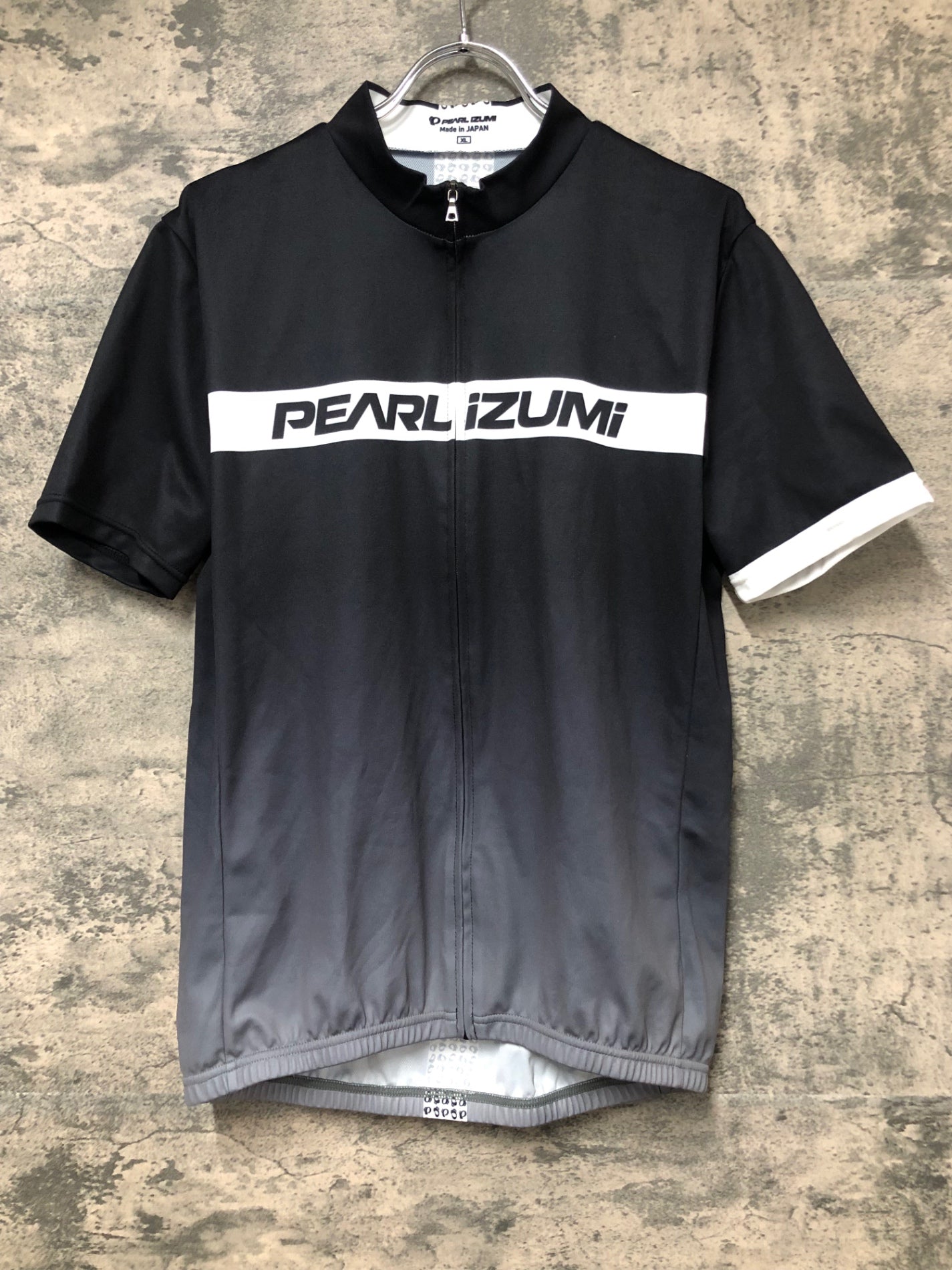 JR983 パールイズミ PEARL iZUMi 半袖 サイクルジャージ 黒 グレー XL