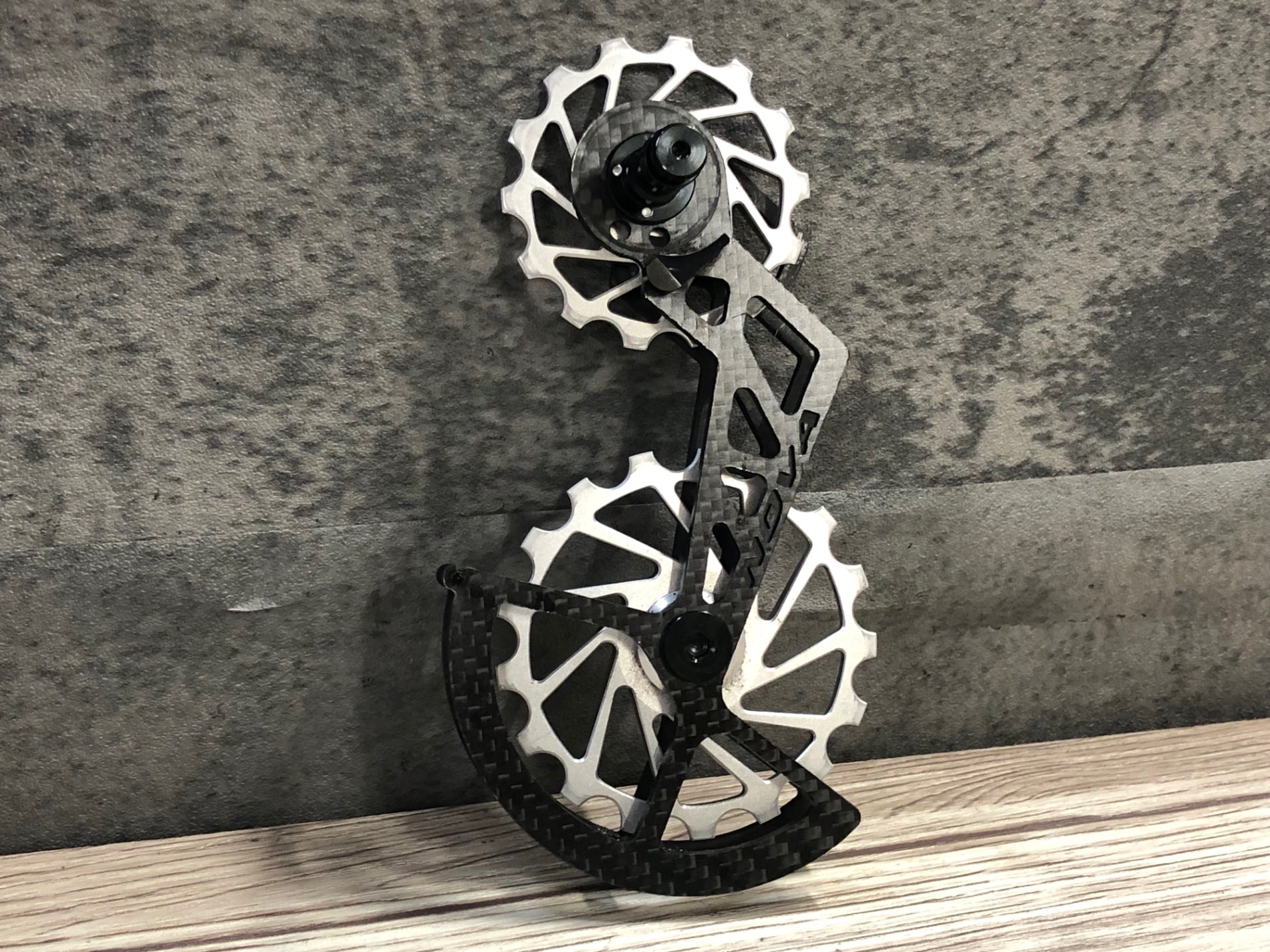 JQ886 ノバライド NOVA RIDE ビッグプーリー シルバー 7/17T SHIMANO