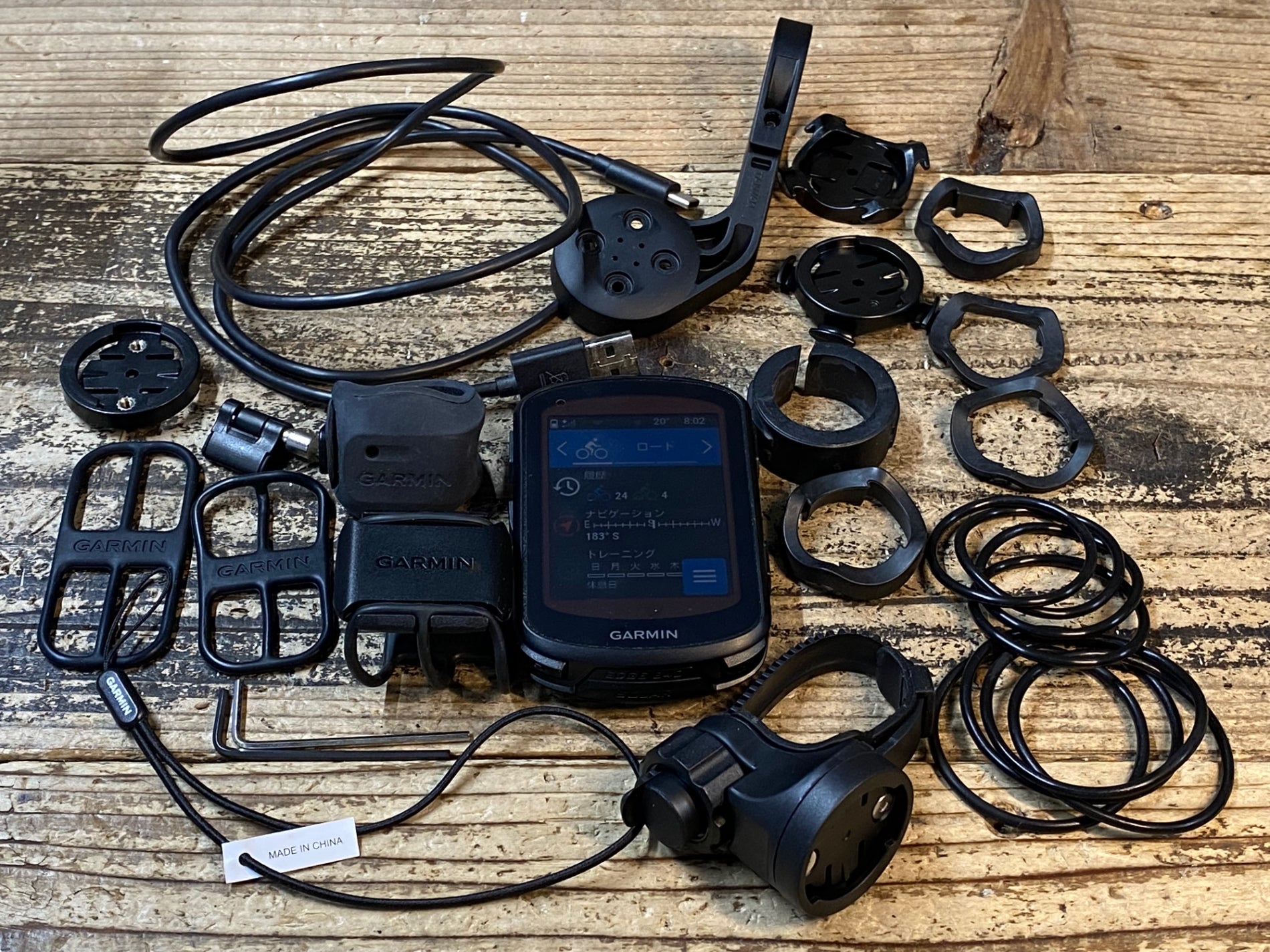 JT196 ガーミン GARMIN エッジ EDGE 840 SOLAR サイクルコンピューター