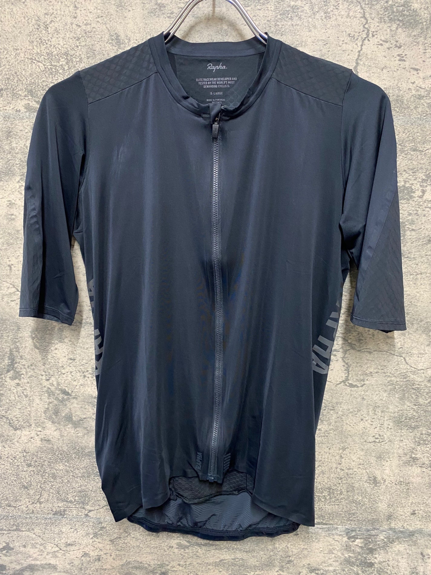 JH254 ラファ Rapha PRO TEAM AERO JERSEY 半袖 サイクルジャージ 黒
