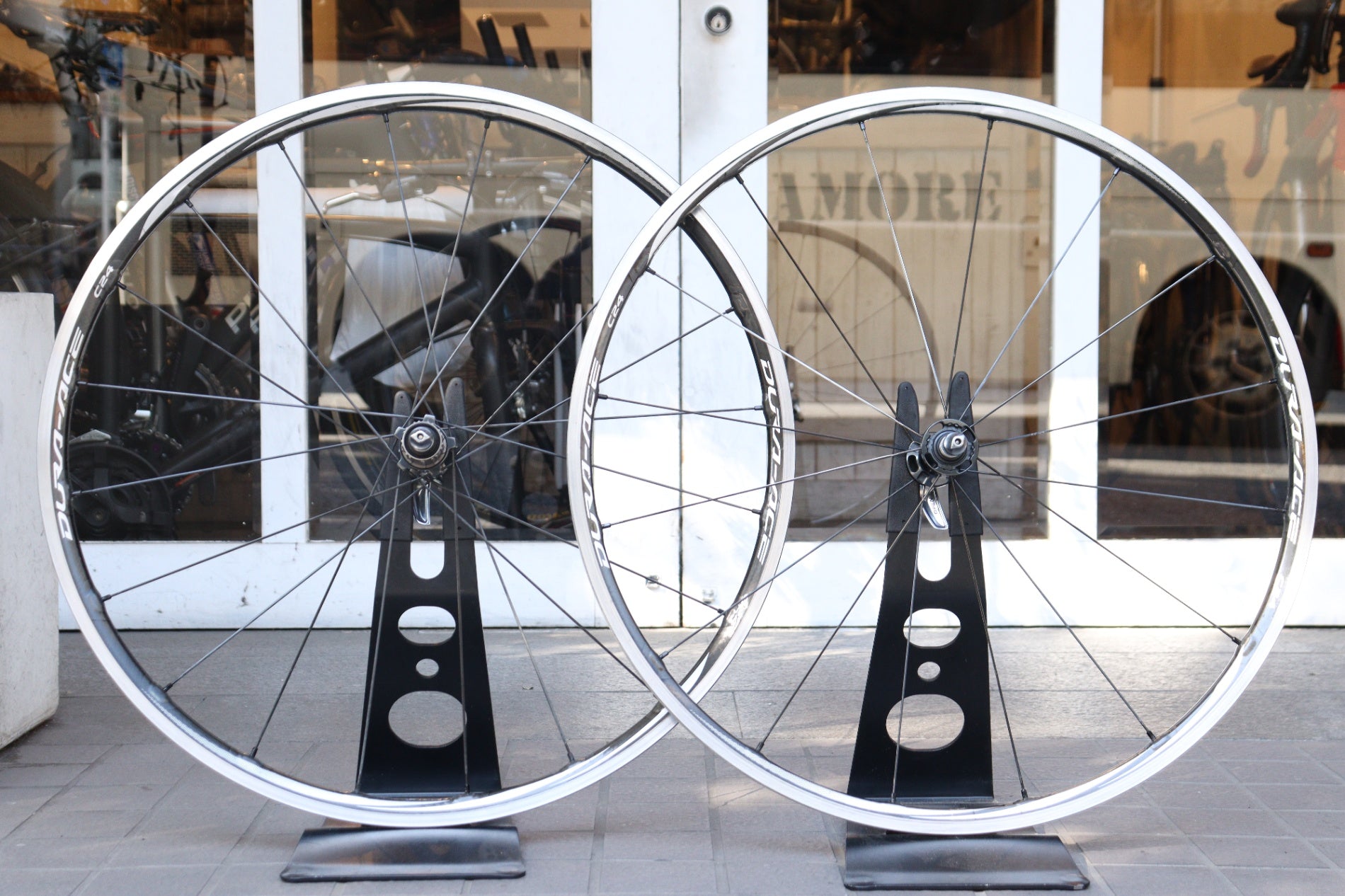 シマノ SHIMANO デュラーエース DURA-ACE WH-9000 C24 アルミ カーボン