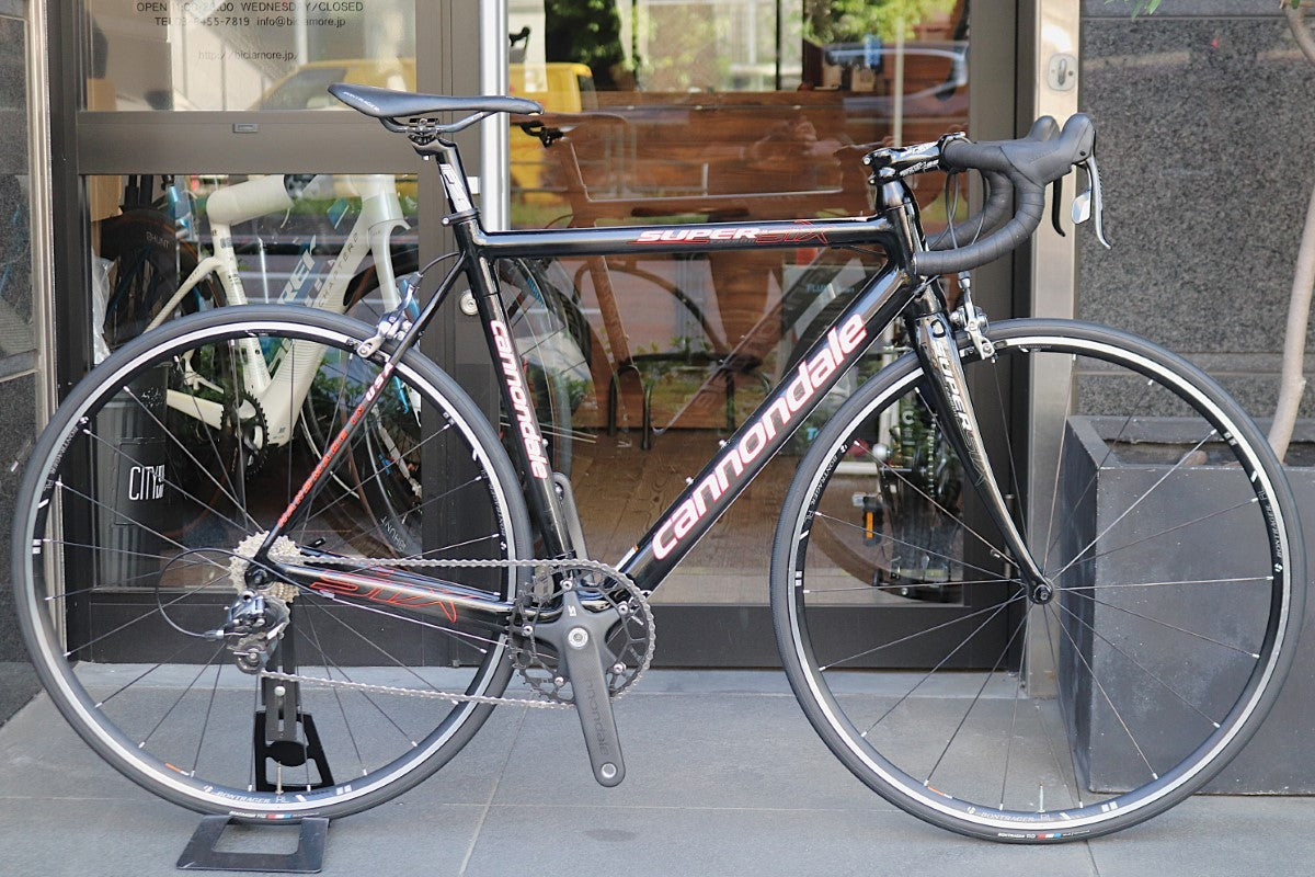 キャノンデール Cannondale スーパーシックス SUPERSIX 2008モデル 540サイズ 11S カーボン ロードバイク 【東京南麻布店】