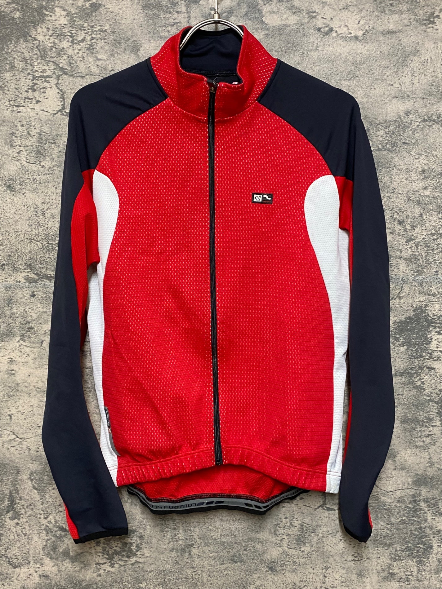 JS076 デマルキ DE MARCHI 長袖 サイクルジャージ 赤 S ※擦れ – BICI