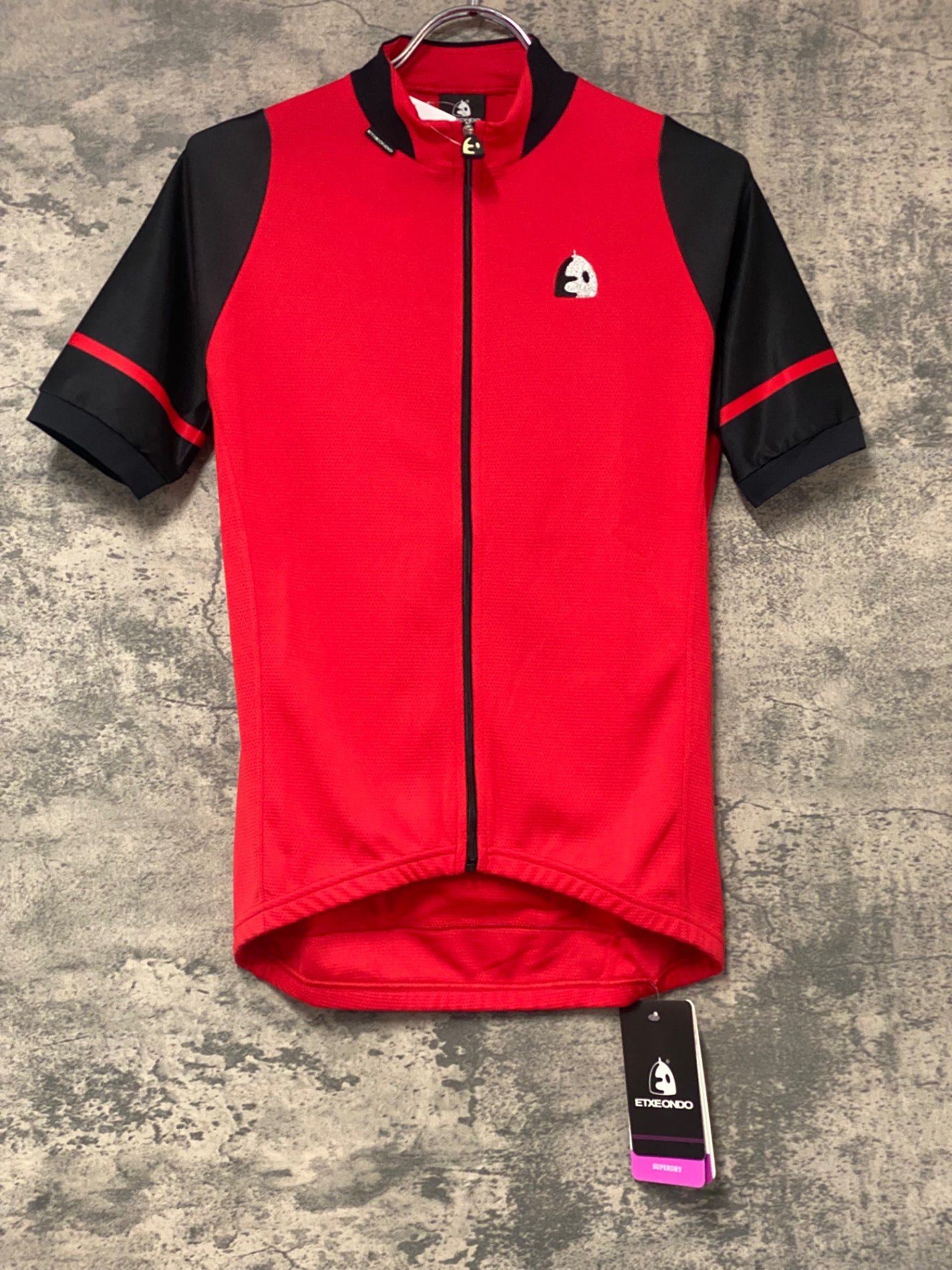KJ980 エチュオンド ETXEONDO 半袖 サイクルジャージ 赤 S – BICI