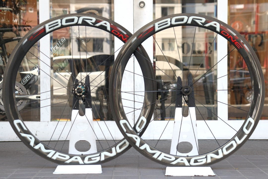 カンパニョーロ Campagnolo ボーラワン BORA ONE 50 カーボン チューブラー ホイールセット カンパ11S/12S ナローリム  【横浜店】