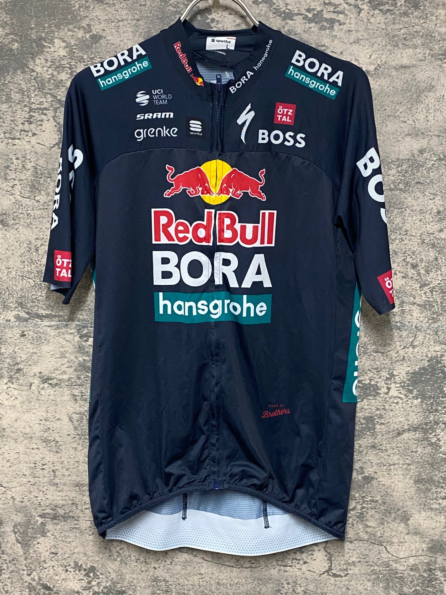 BORA サイクルジャージ Mサイズ ダークブルー KG891 スポーツフル sportful 半袖 サイクルジャージ 黒 L BORA