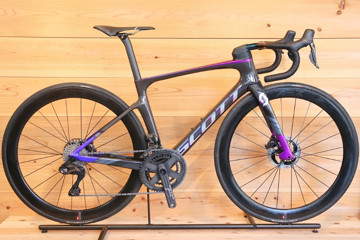 スコット フォイル HMX DISC 2021(52) カーボンホイール＋パワメ スコット SCOTT フォイル FOIL HMX SUPER SONIC EDITION 2021モデル XS