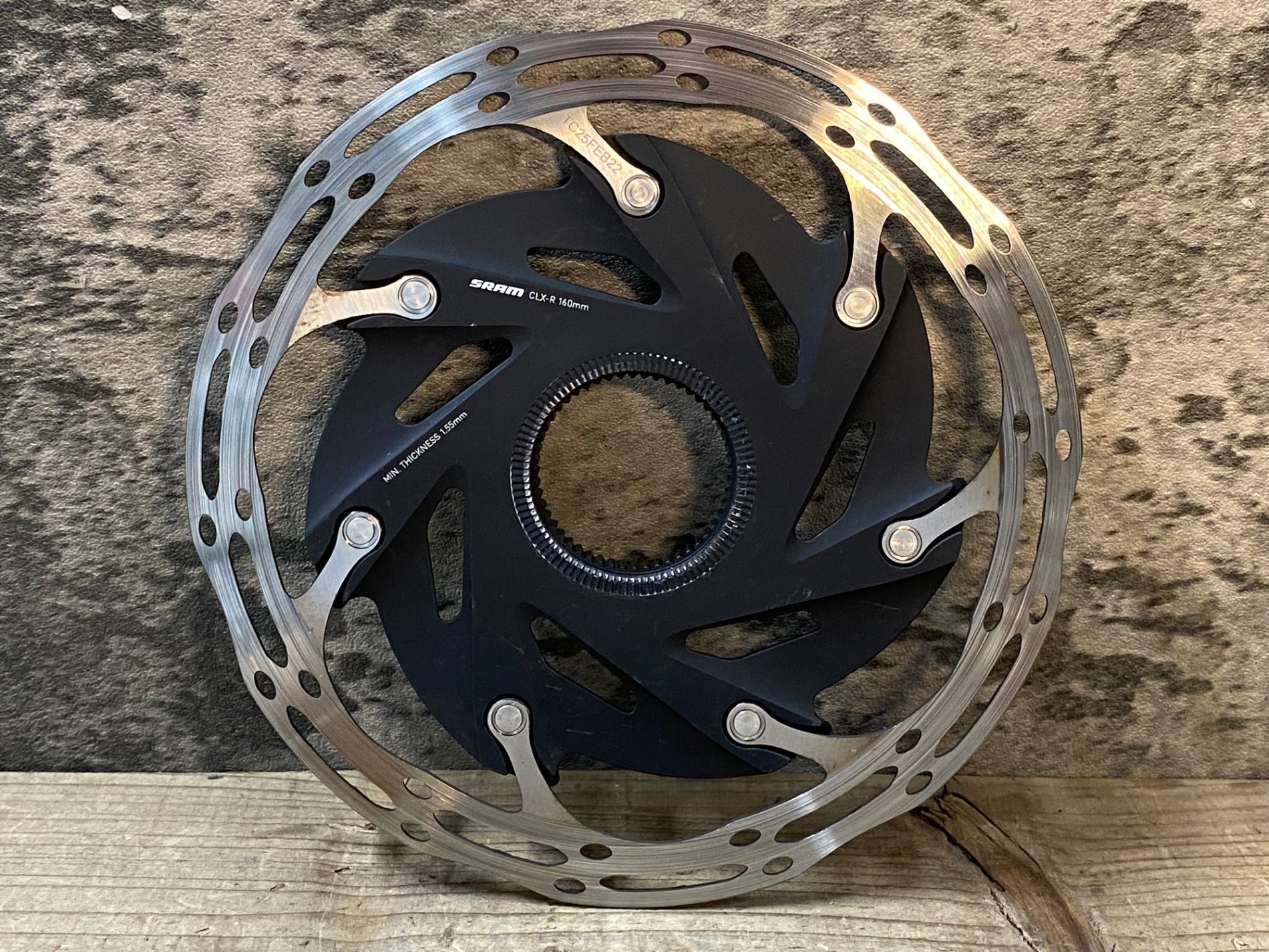 JR961 スラム SRAM CLX ディスクブレーキ ローター Φ160 1.75mm