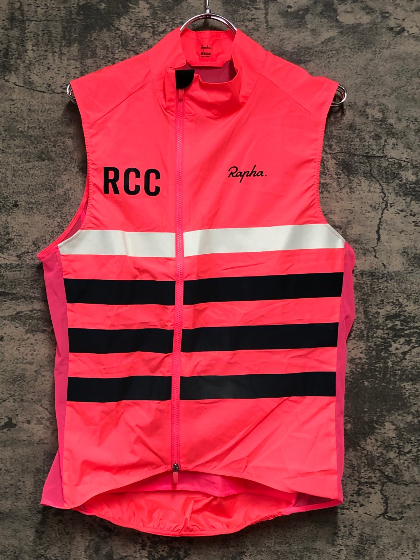 Rapha Brevet Gilet ピンク サイクルベスト KD245 ラファ Rapha RCC BREVET GILET サイクルベスト ジレ ピンク M