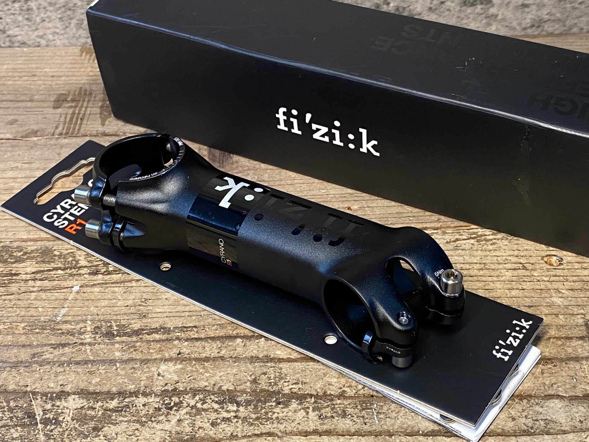 JA249 フィジーク fizik CYRANO STEM R1 ステム 120mm Φ31.8 OS – BICI
