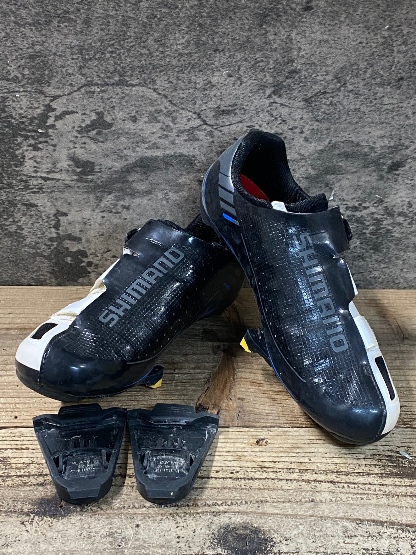 JS975 シマノ SHIMANO SH-R171W ビンディングシューズ 白 黒 EU40
