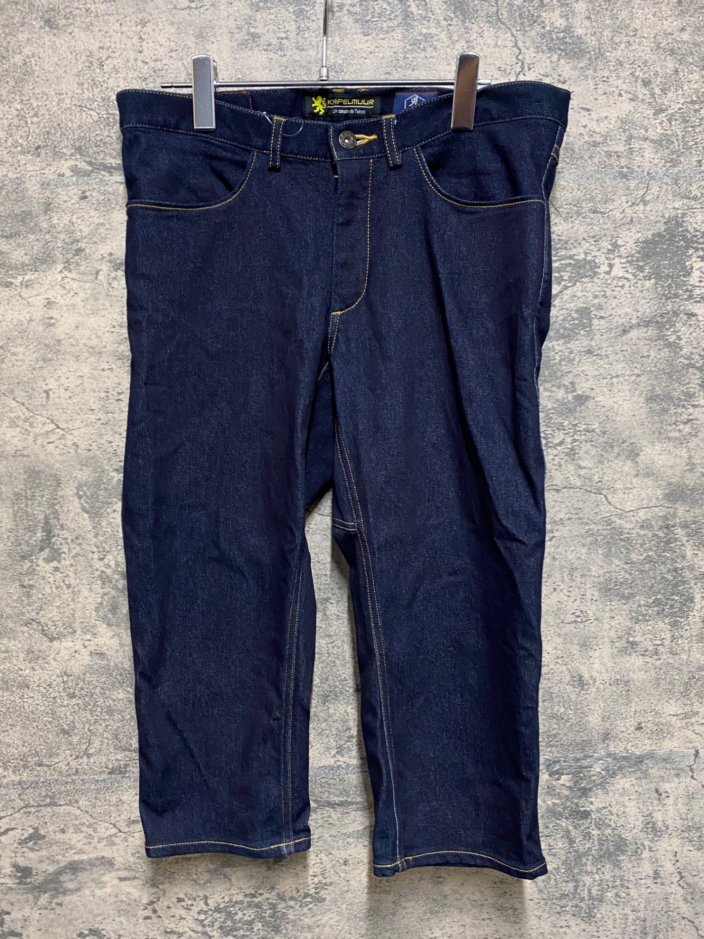 JO346 カペルミュール KAPELMUUR デニム サイクルパンツ 七分丈 L
