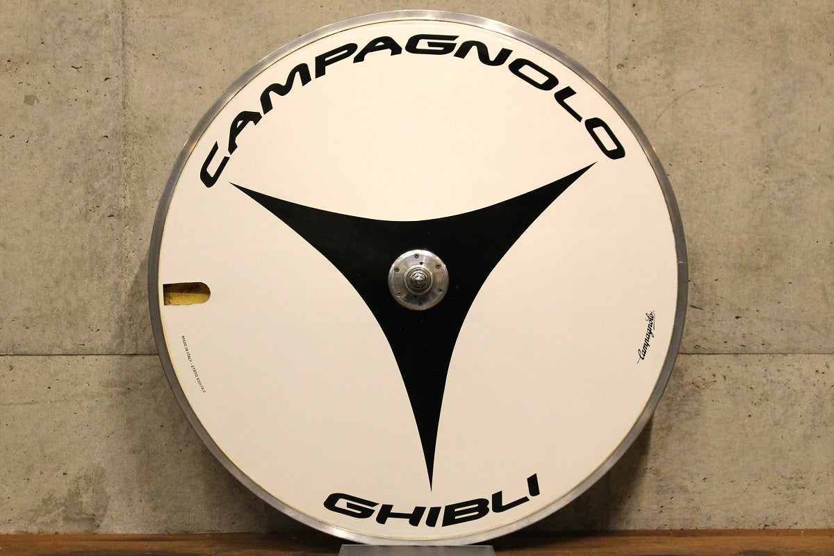 カンパニョーロ CAMPAGNOLO ギブリ GHIBLI TRACK ピスト 競輪 トラックディスクホイール 固定ギア 【福岡店】