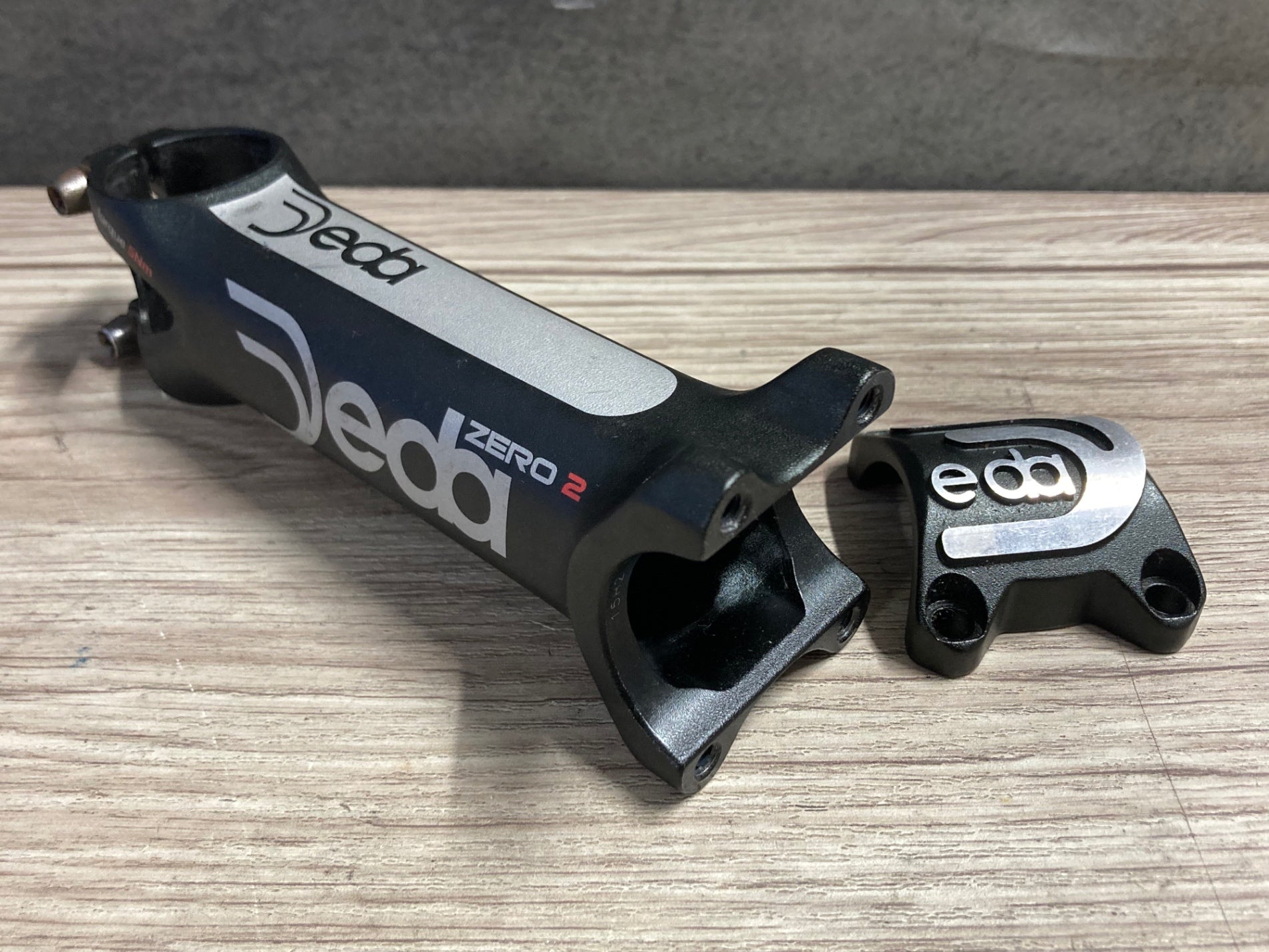 アルミ製 L字型 ステム 22.2 JX519 デダ Deda ZERO2 アルミ ステム 120mm Φ31.7 OS 83° ※ボルト欠品