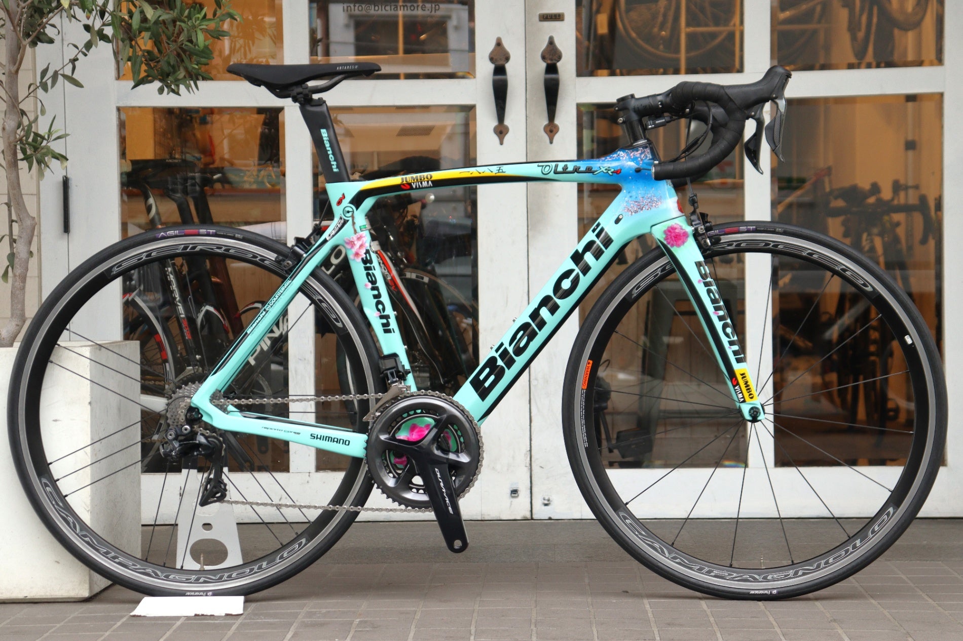 ビアンキ Bianchi オルトレ Oltre XR4 Japan Cup 2018 55サイズ シマノ デュラエース R9150 MIX –  BICI AMORE ONLINE STORE