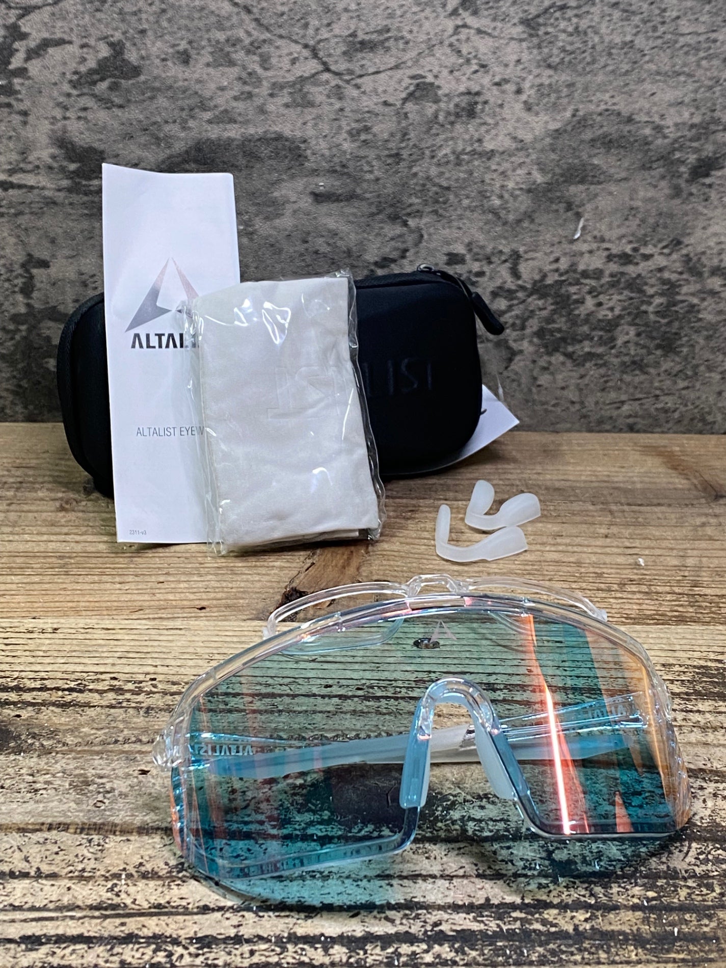 JP335 アルタリスト ALTALIST KAKU SP2 サングラス アイウェア Crystal