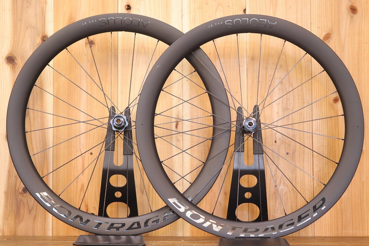 ボントレガー BONTRAGER アイオロス AEOLUS プロ PRO 51 DISC TLR カーボン チューブレスレディ ホイールセッ –  BICI AMORE ONLINE STORE