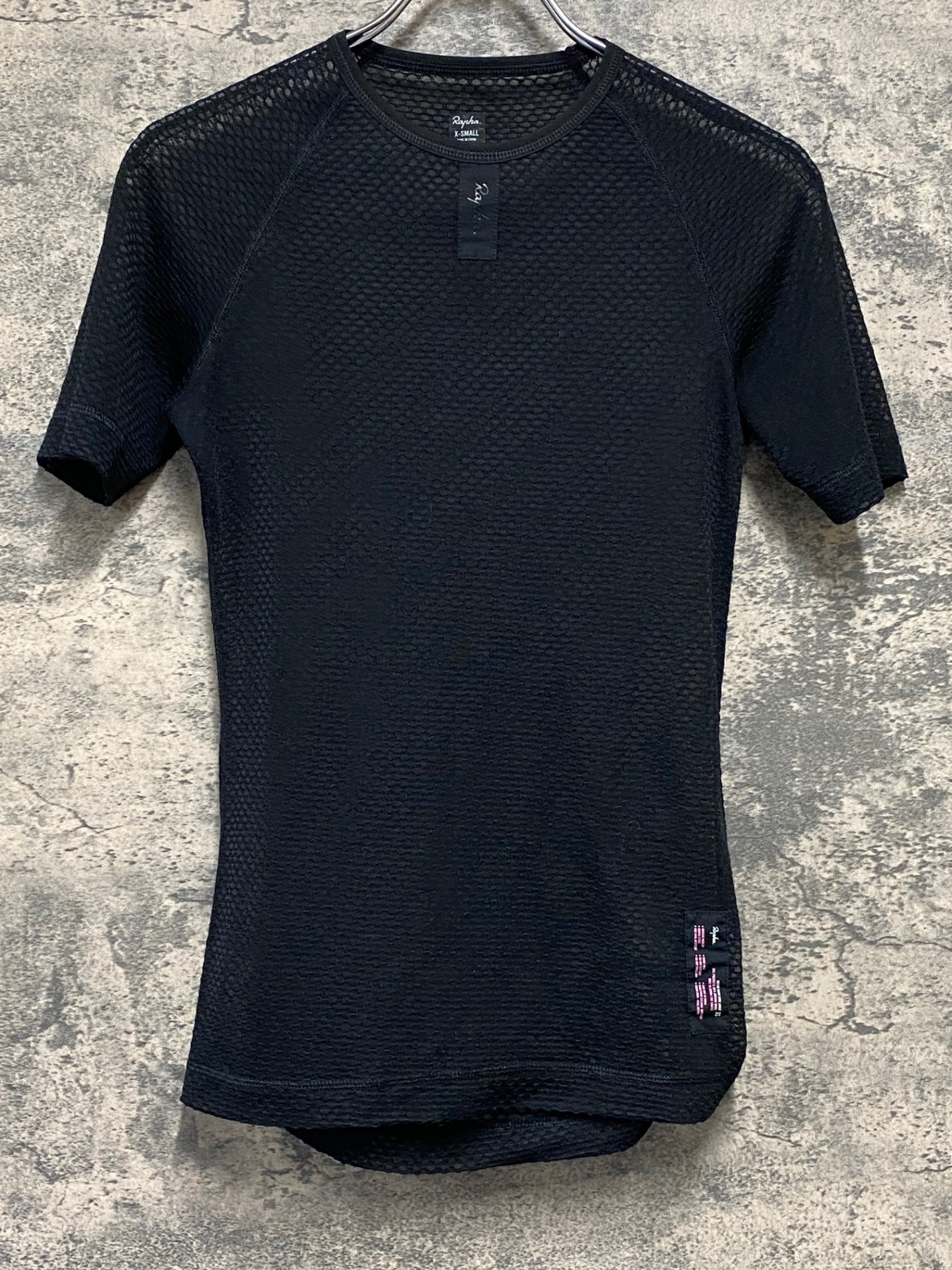 JS839 ラファ Rapha MERINO MESH BASE LAYER 半袖 ベースレイヤー XS