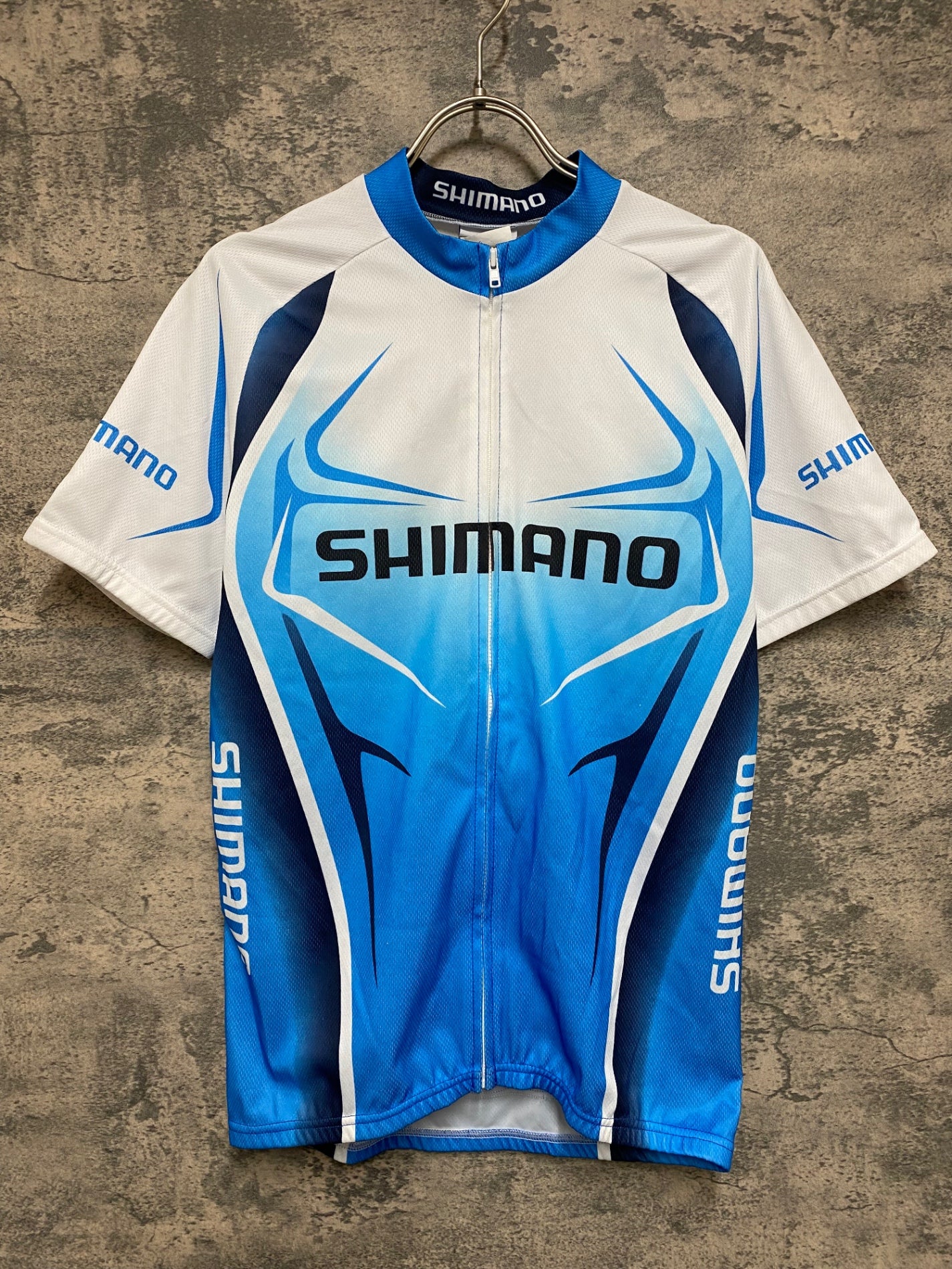 JO315 シマノ SHIMANO 半袖 サイクルジャージ 白 青 L – BICI AMORE