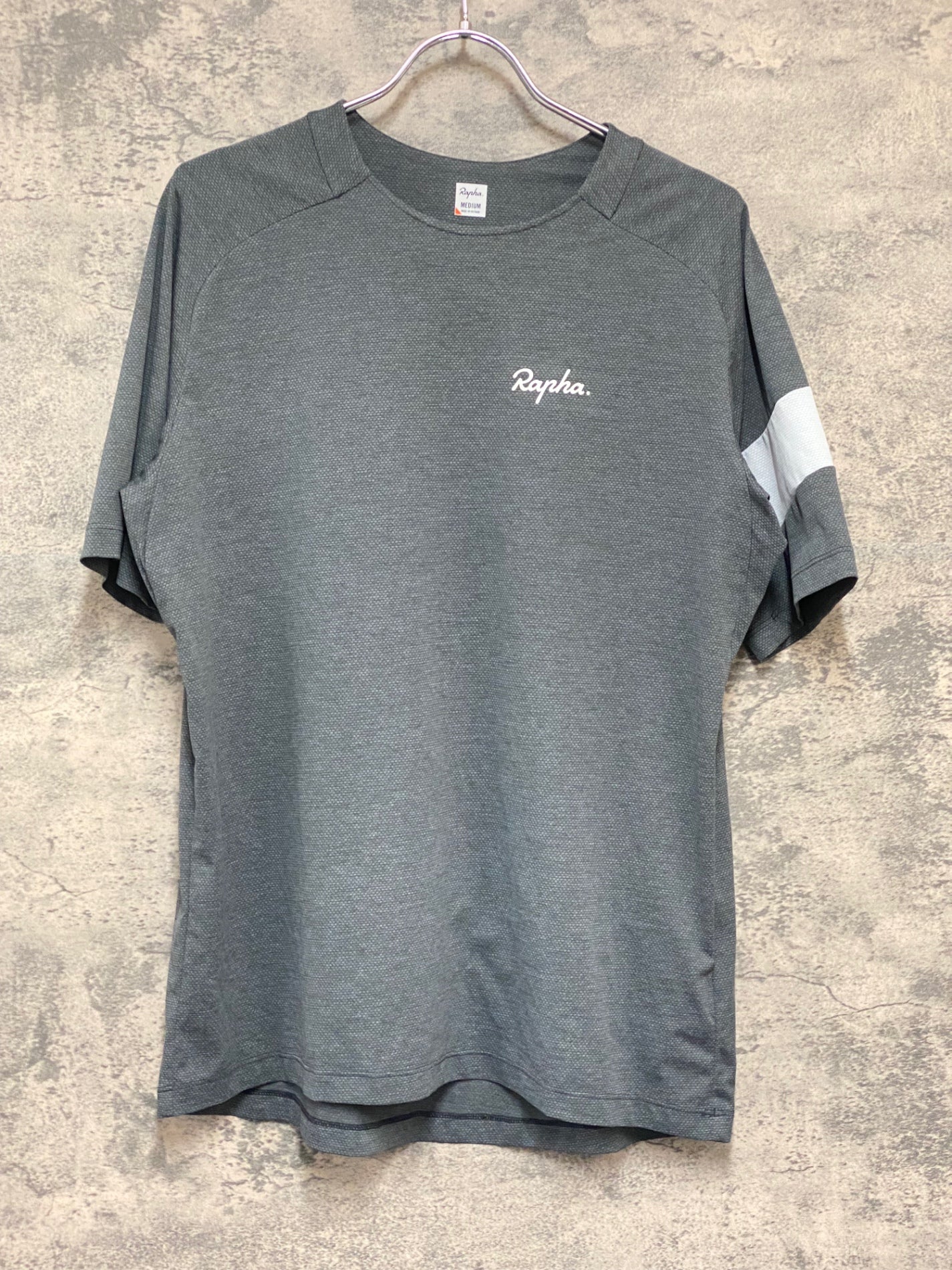 KA635 ラファ Rapha TRAIL TECHNICAL T-SHIRT 半袖 Tシャツ 黒 グレー