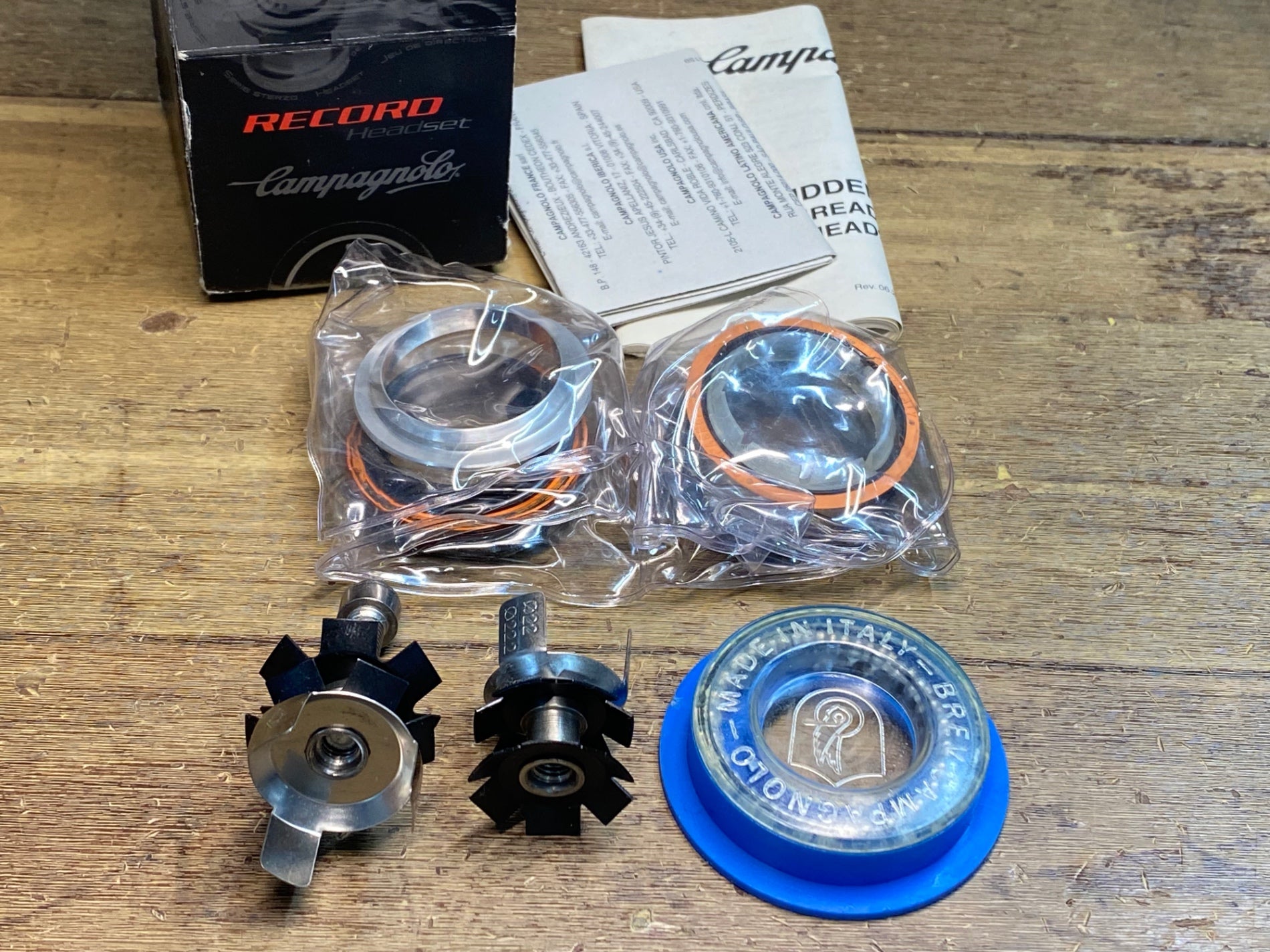 JM884 カンパニョーロ CAMPAGNOLO レコード RECORD ヘッドセット 1-1/8