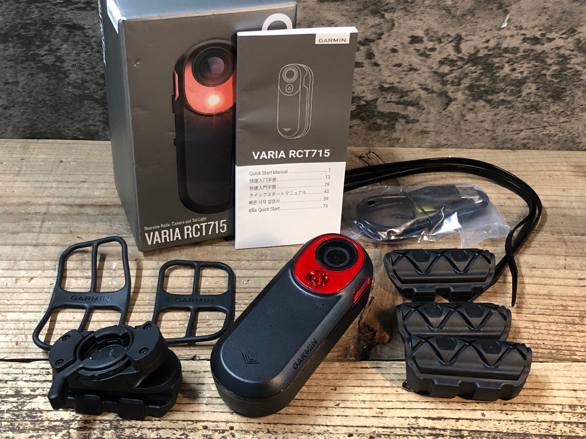 JF654 ガーミン GARMIN VARIA RCT715 リアライト リアビューレーダー