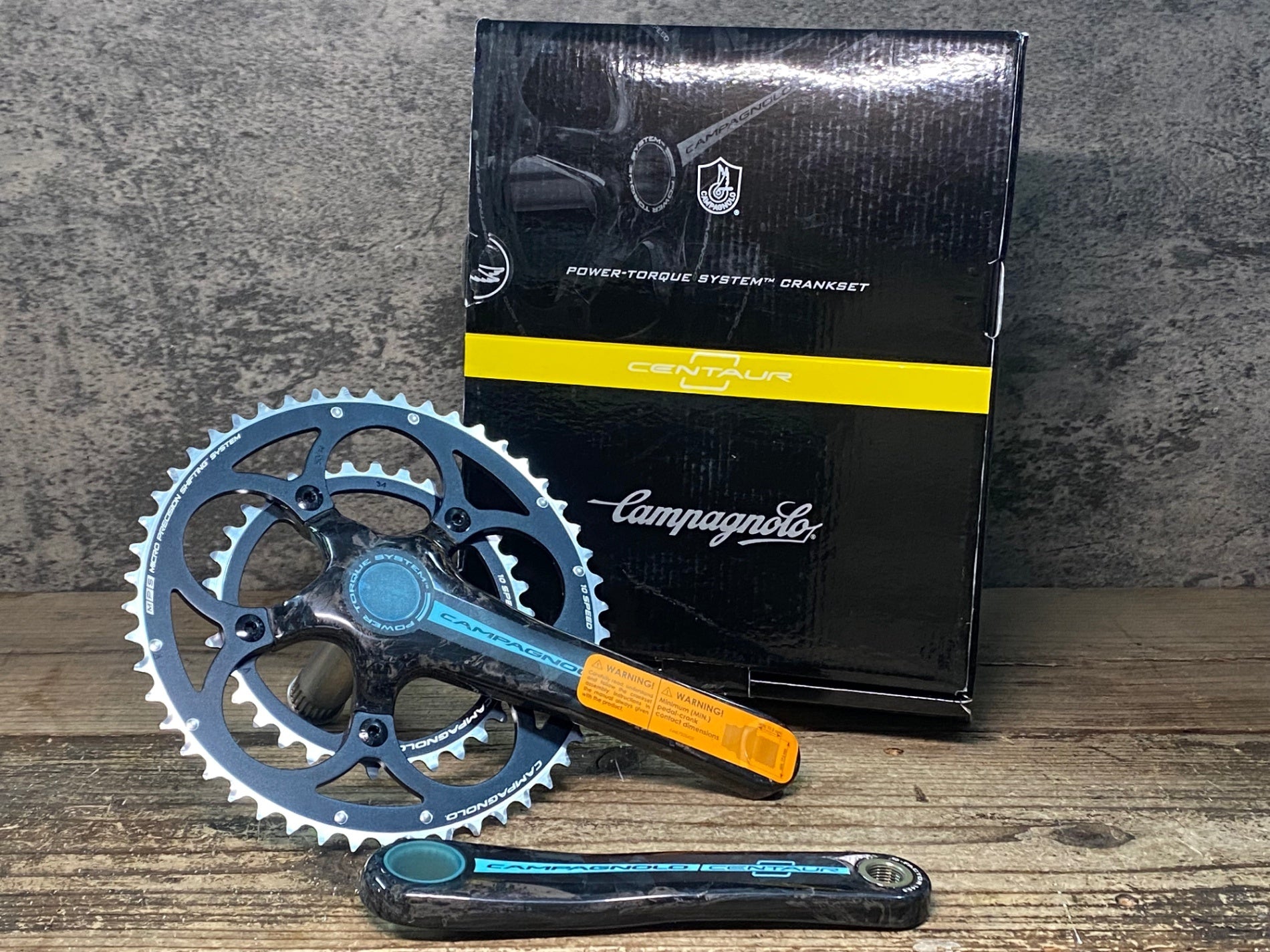 JR304 CAMPAGNOLO CENTAUR CARBON FC12CE040C クランクセット 170mm 50