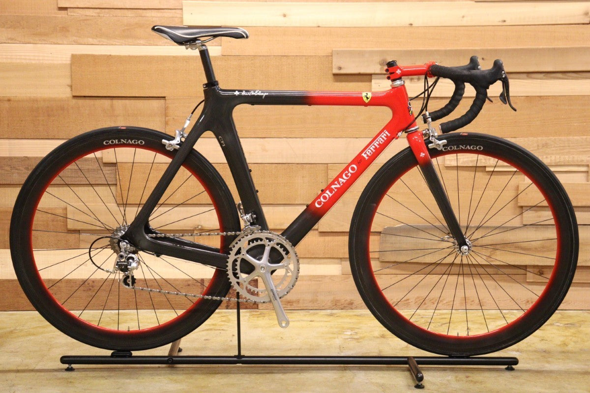 【訳あり】 コルナゴ フェラーリ COLNAGO for FERRARI CF1-500 カンパ レコード record 10速 ロードバイク  【立川店】