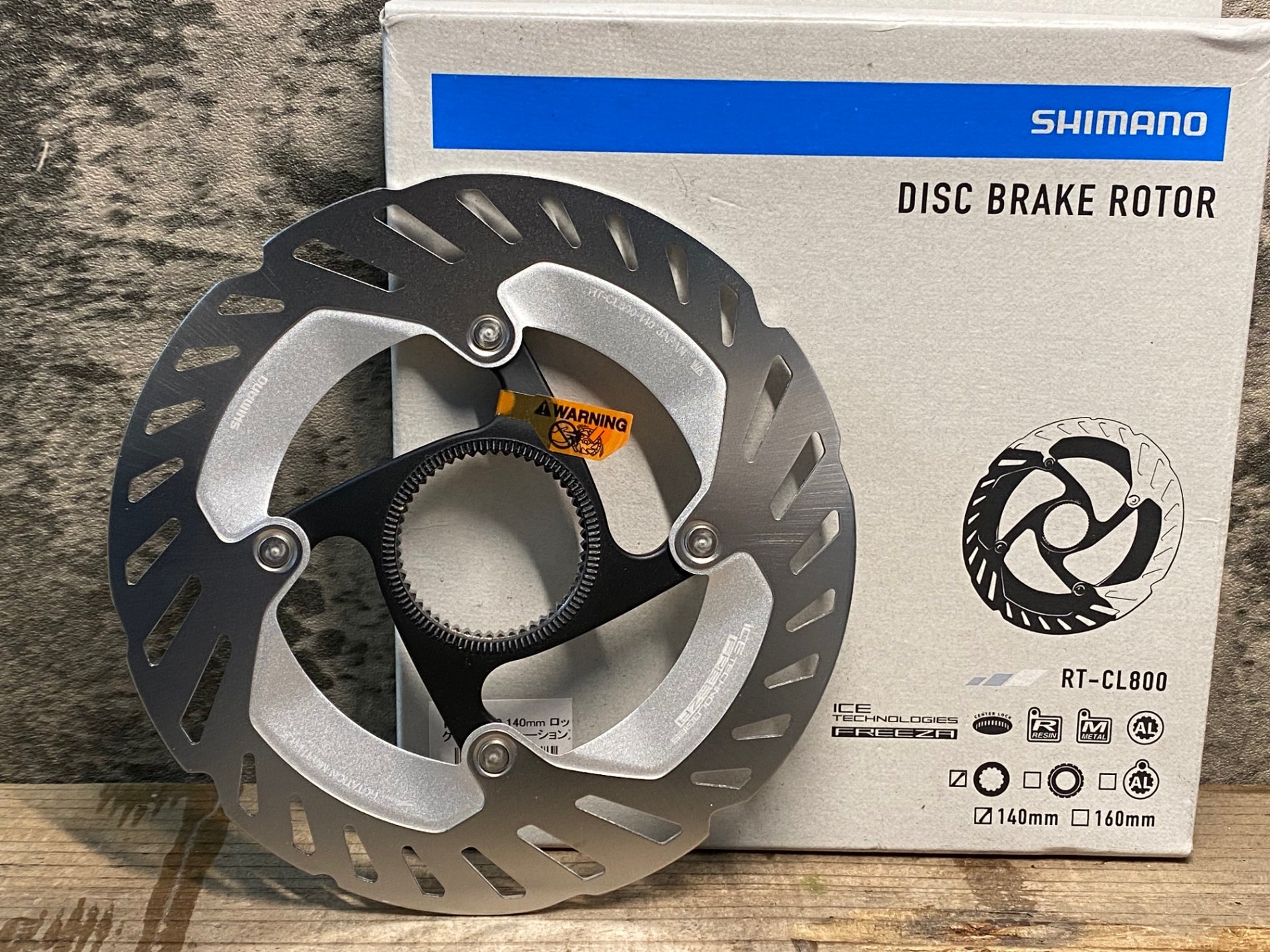 IX769 シマノ SHIMANO RT-CL800 ディスクブレーキローター Φ140 未使用