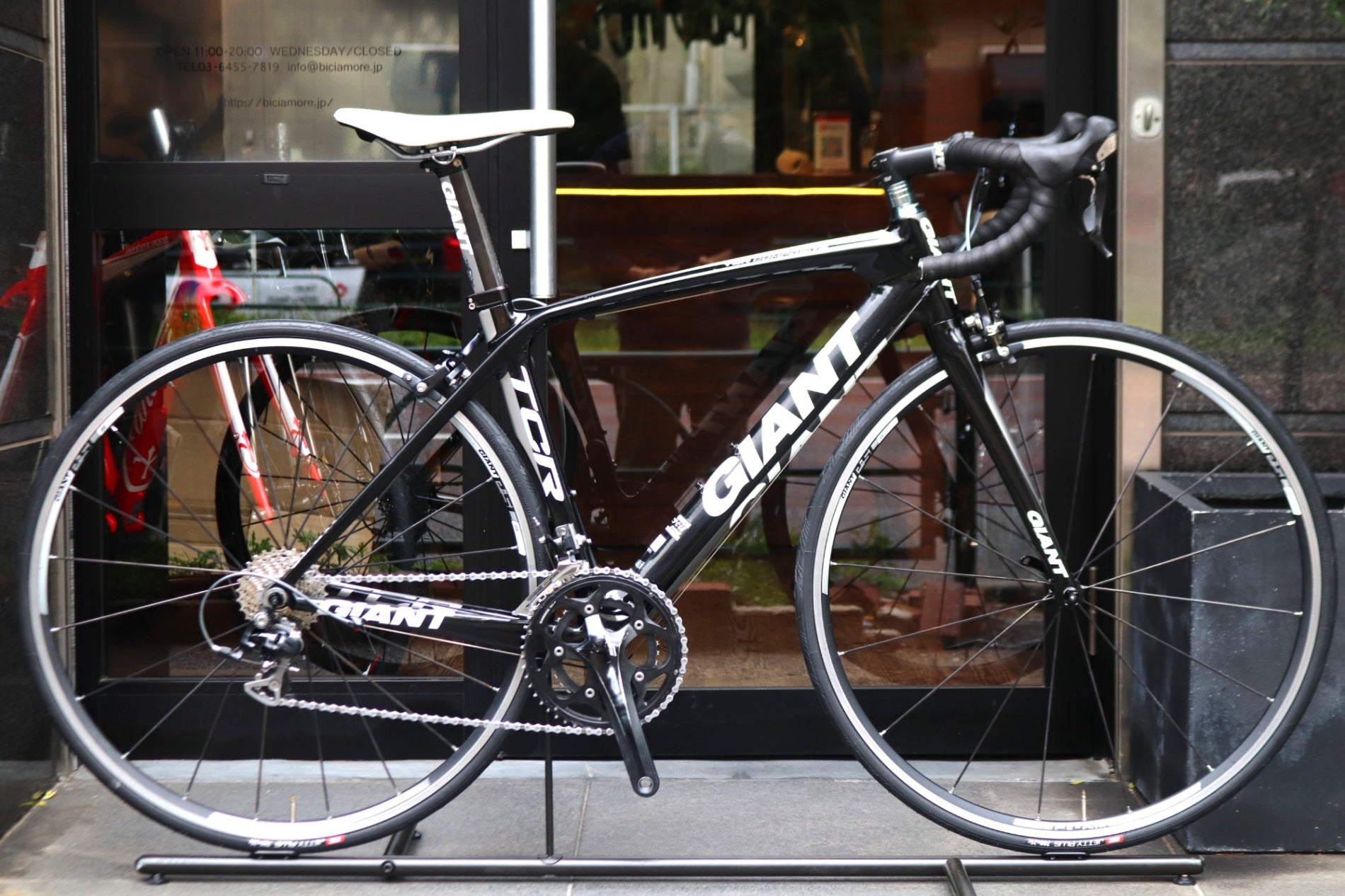ジャイアント GIANT TCR COMPOSITE 2011モデル Sサイズ シマノ 105