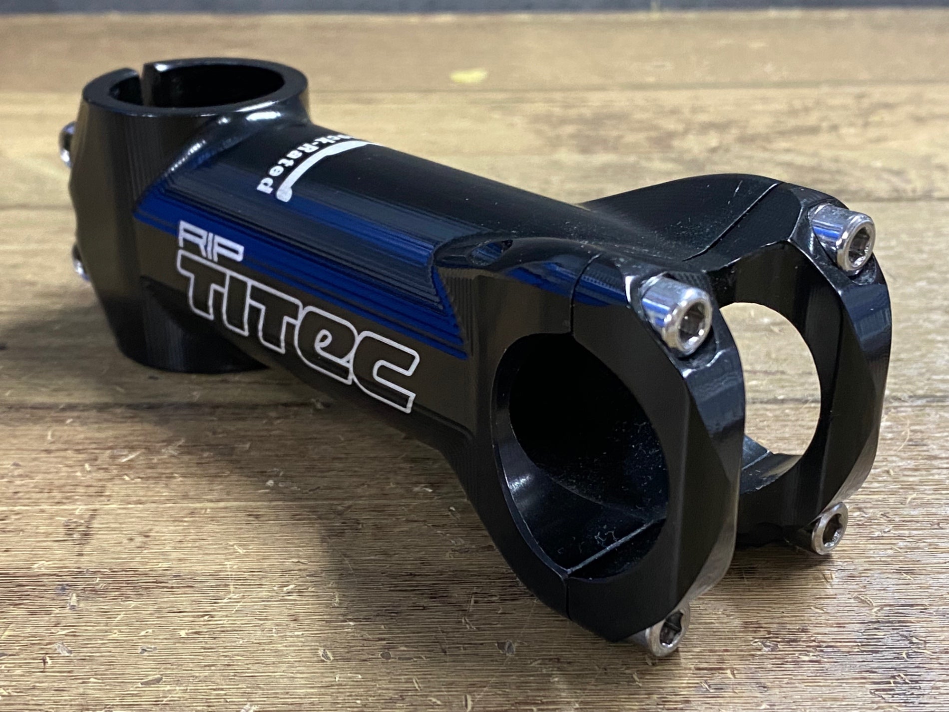 レア　TITEC ブラック ステム　オールドマウンテンに　コレクションにも KA985 タイテック TITEC RIP アルミ ステム 105mm Φ31.8 OS 0° – BICI