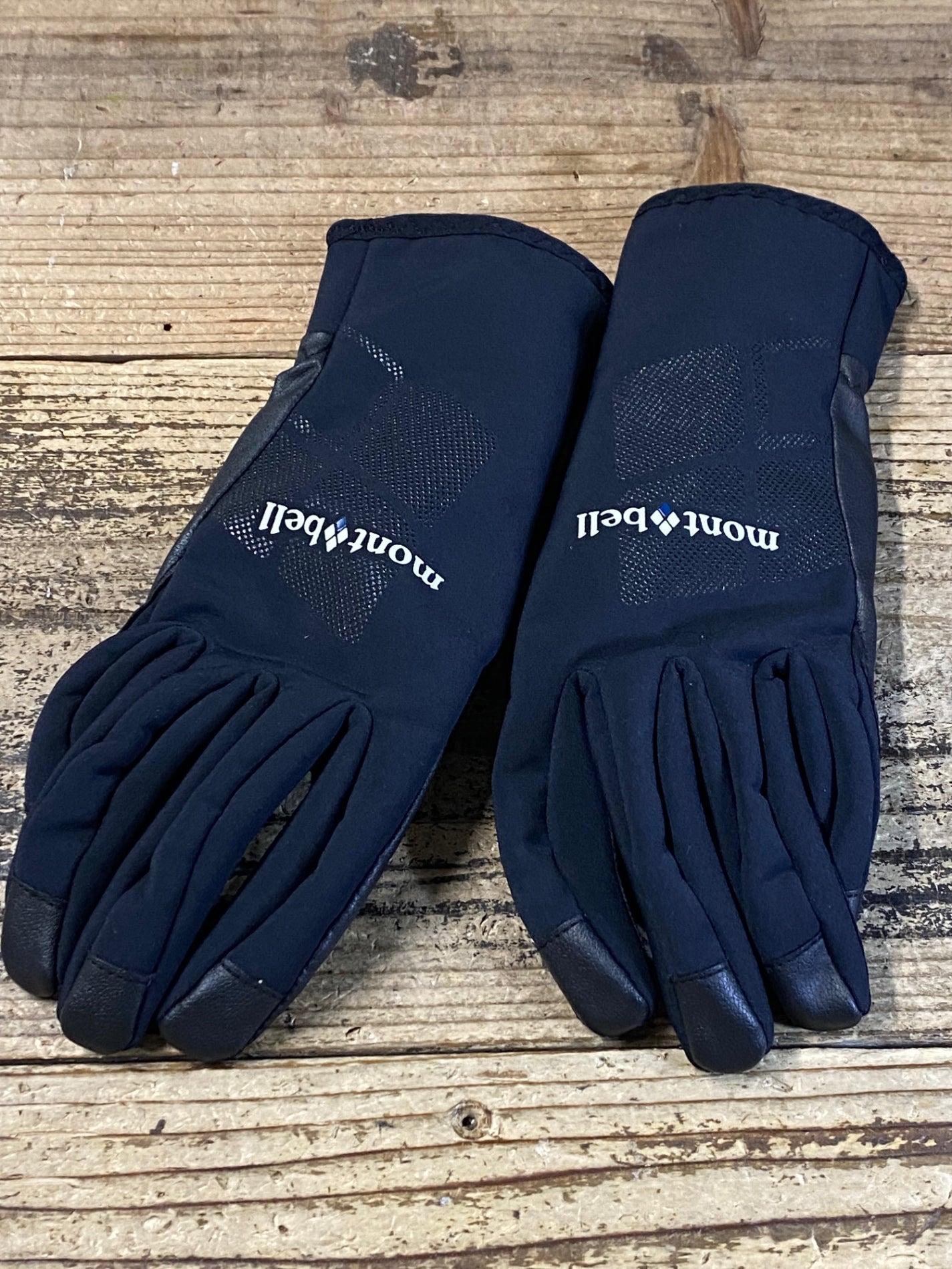 JT095 モンベル mont-bell 長指グローブ 黒 GORE TEX INFINIUM – BICI