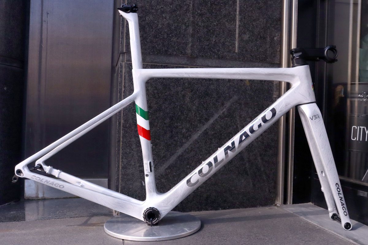 コルナゴ COLNAGO V3-RS DISC 2021モデル 450サイズ カーボン ロードバイク フレームセット 【東京南麻布店】