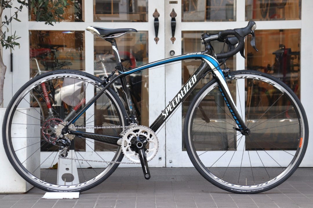 スペシャライズド SPECIALIZED アミラ エリート AMIRA ELITE COMPACT 2012モデル 510サイズ シマノ 105  5700 MIX 10S カーボン ロードバイク 【横浜店】