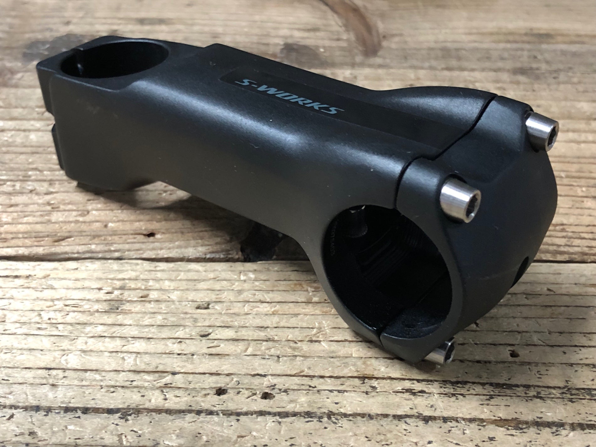 S-Works ステム 100mm x 6° tarmac 新車取り外し KD307 スペシャライズド SPECIALIZED S-WORKS TARMAC STEM アルミ