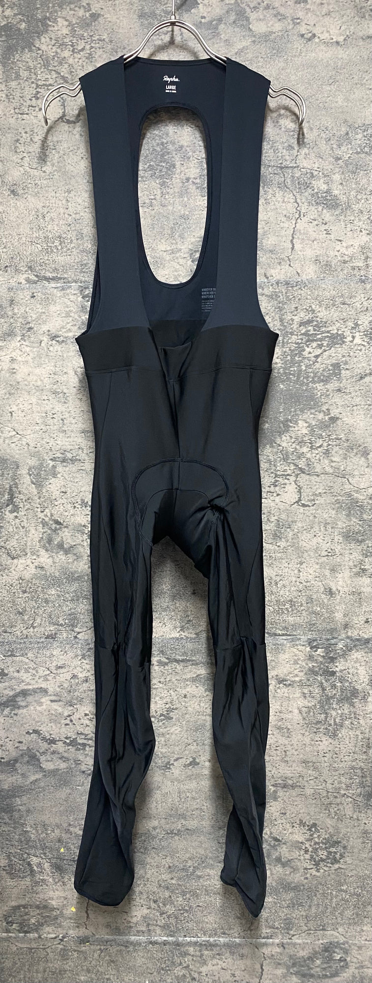 Rapha 濃紺ビブタイツ Lサイズ　裏起毛 KH268 ラファ RAPHA WINTER TIGHTS WITH PAD ビブタイツ Lサイズ