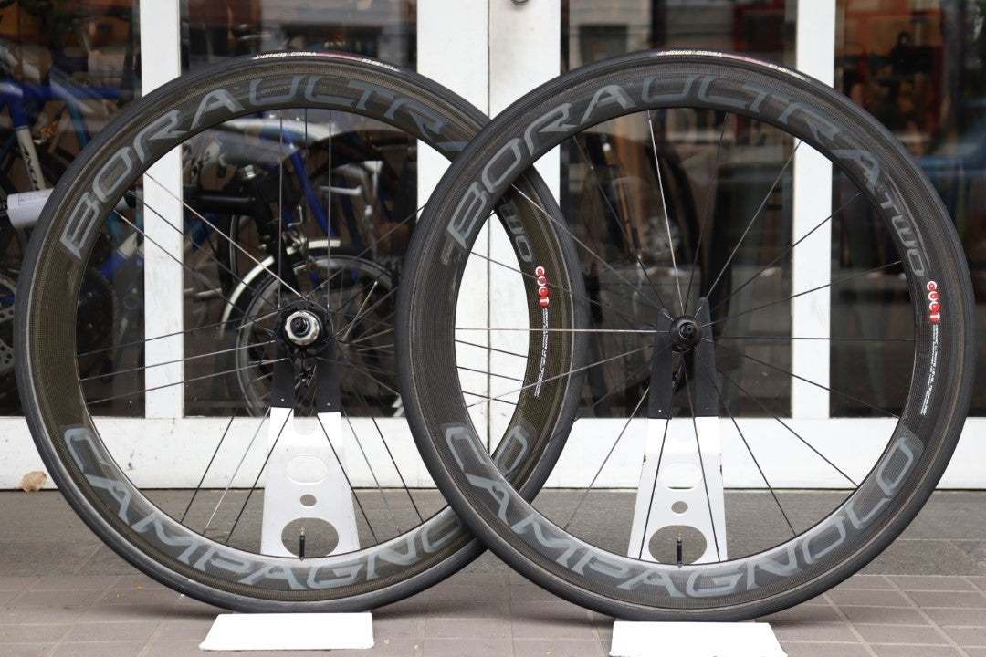 カンパニョーロ Campagnolo ボーラ ウルトラツー BORA ULTRA TWO カーボン チューブラー ホイールセット シマノ11S/12S  【横浜店】