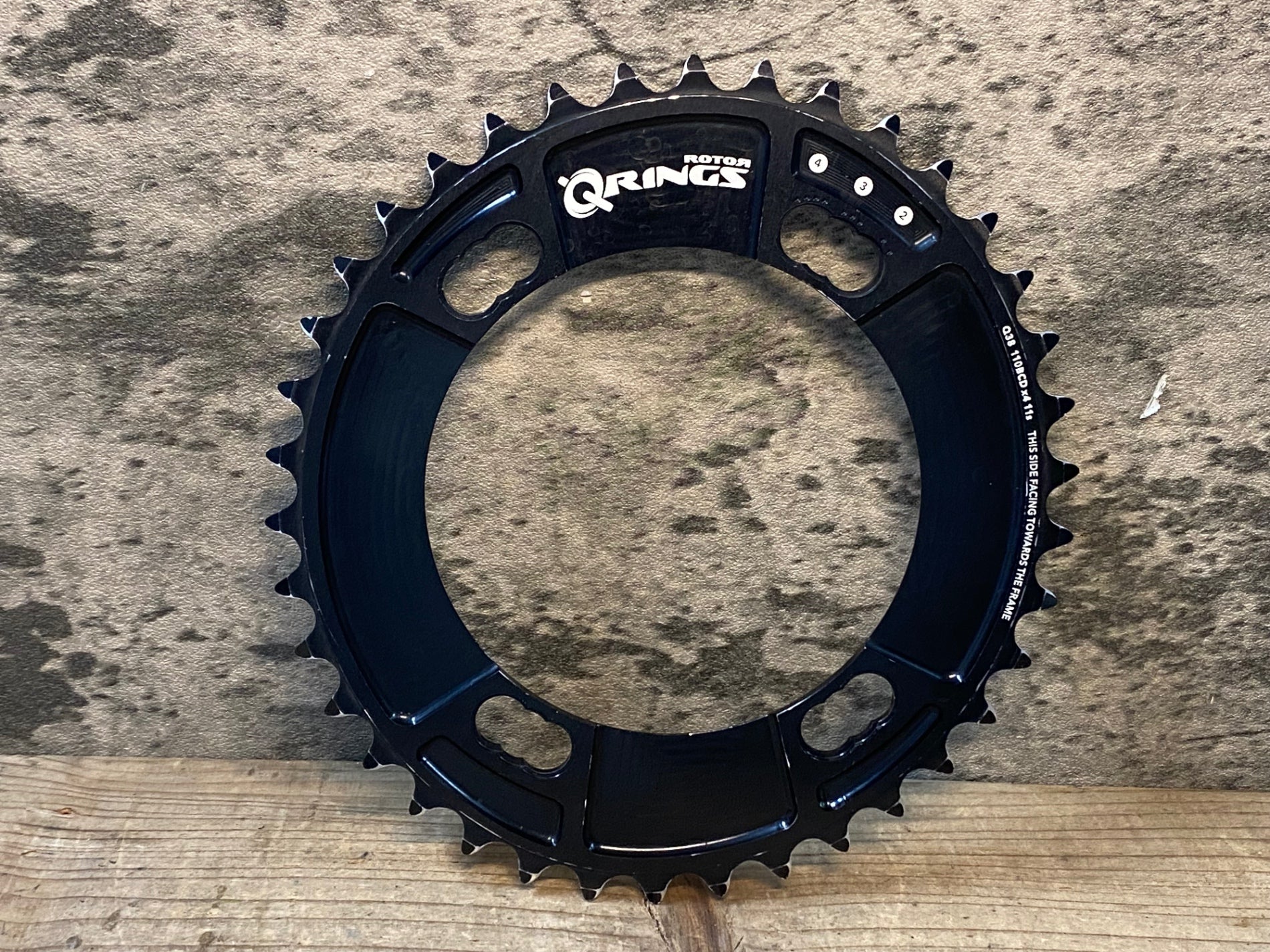 ローター チェーンリング ROTOR 「ローター」 Q-RINGS 50-34T チェーンリングセット