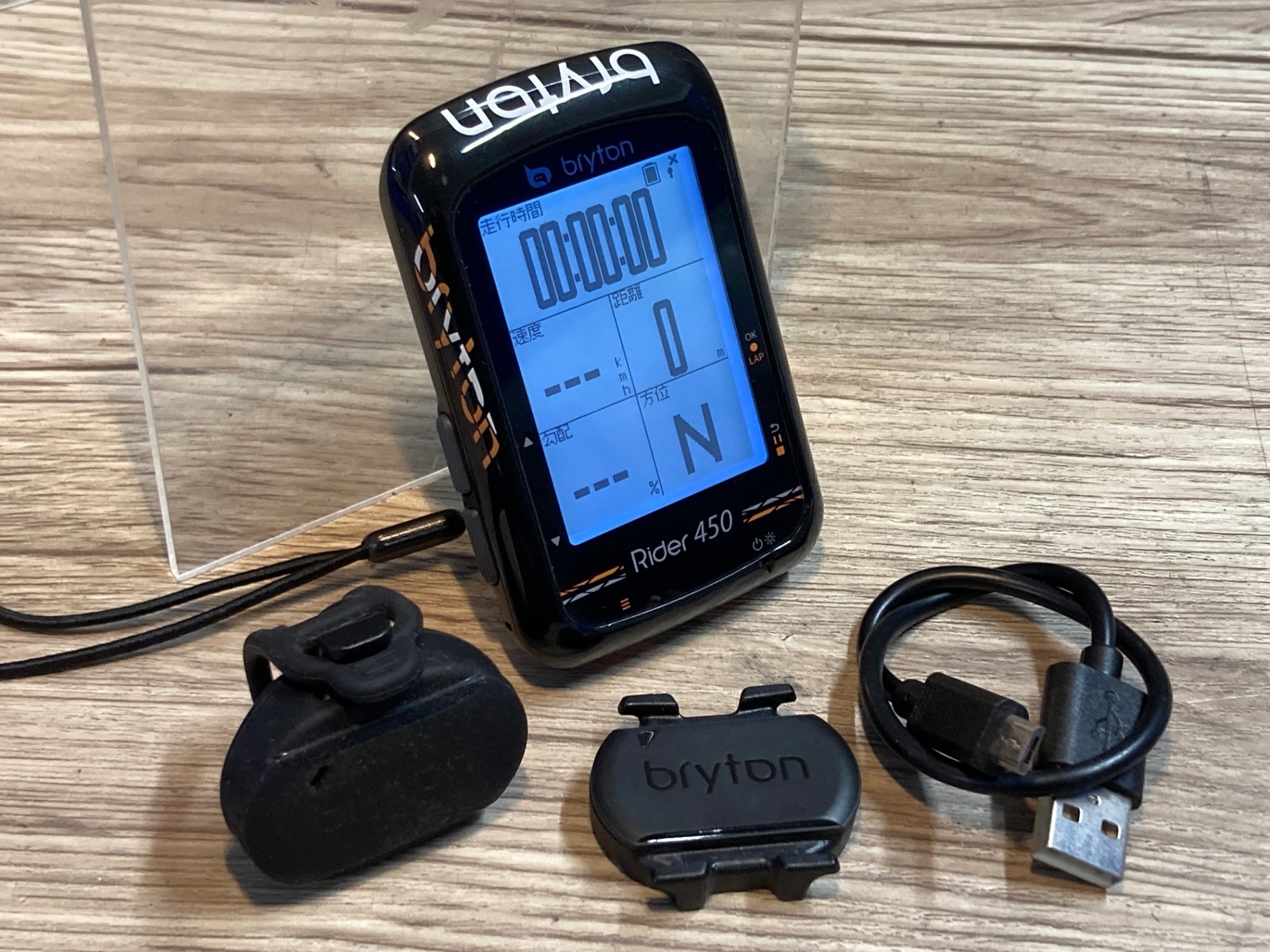 JU649 ブライトン bryton Rider 450 サイクルコンピューター スピード