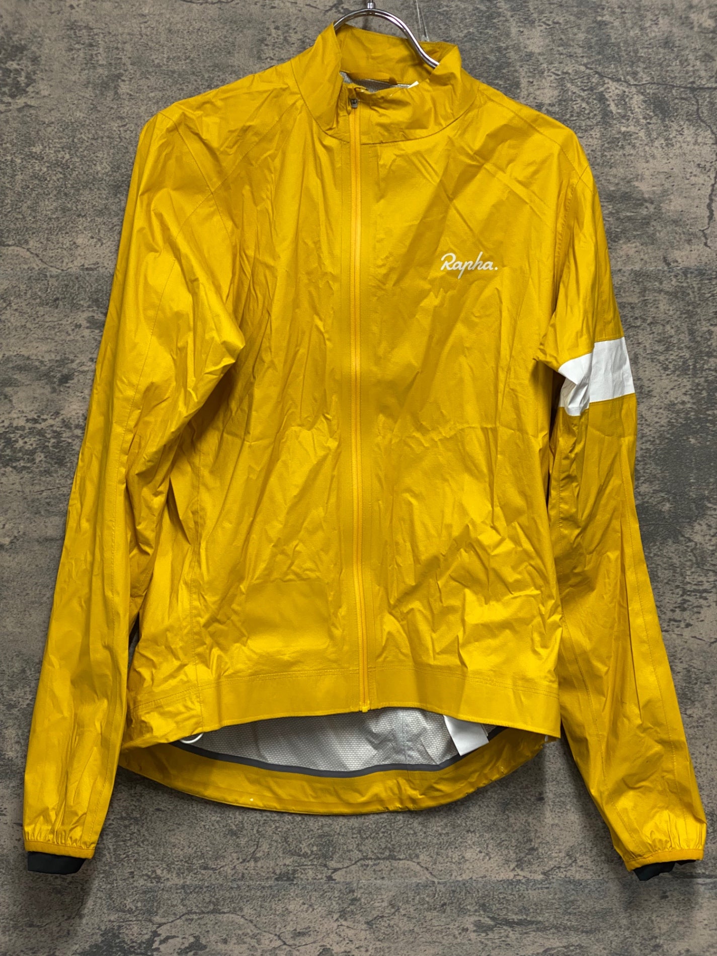 JV283 ラファ Rapha CORE RAIN JACKET Ⅱ 長袖 レインジャケット 黃 M