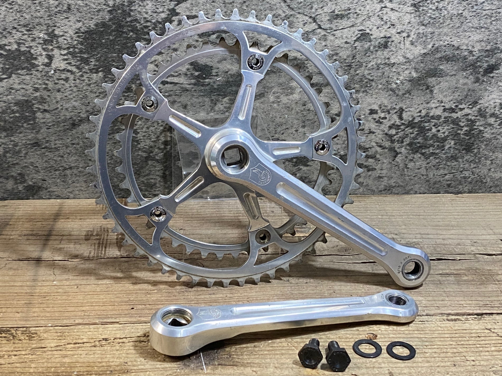 KC907 カンパニョーロ CAMPAGNOLO STRADA SUPER RECORD クランクセット