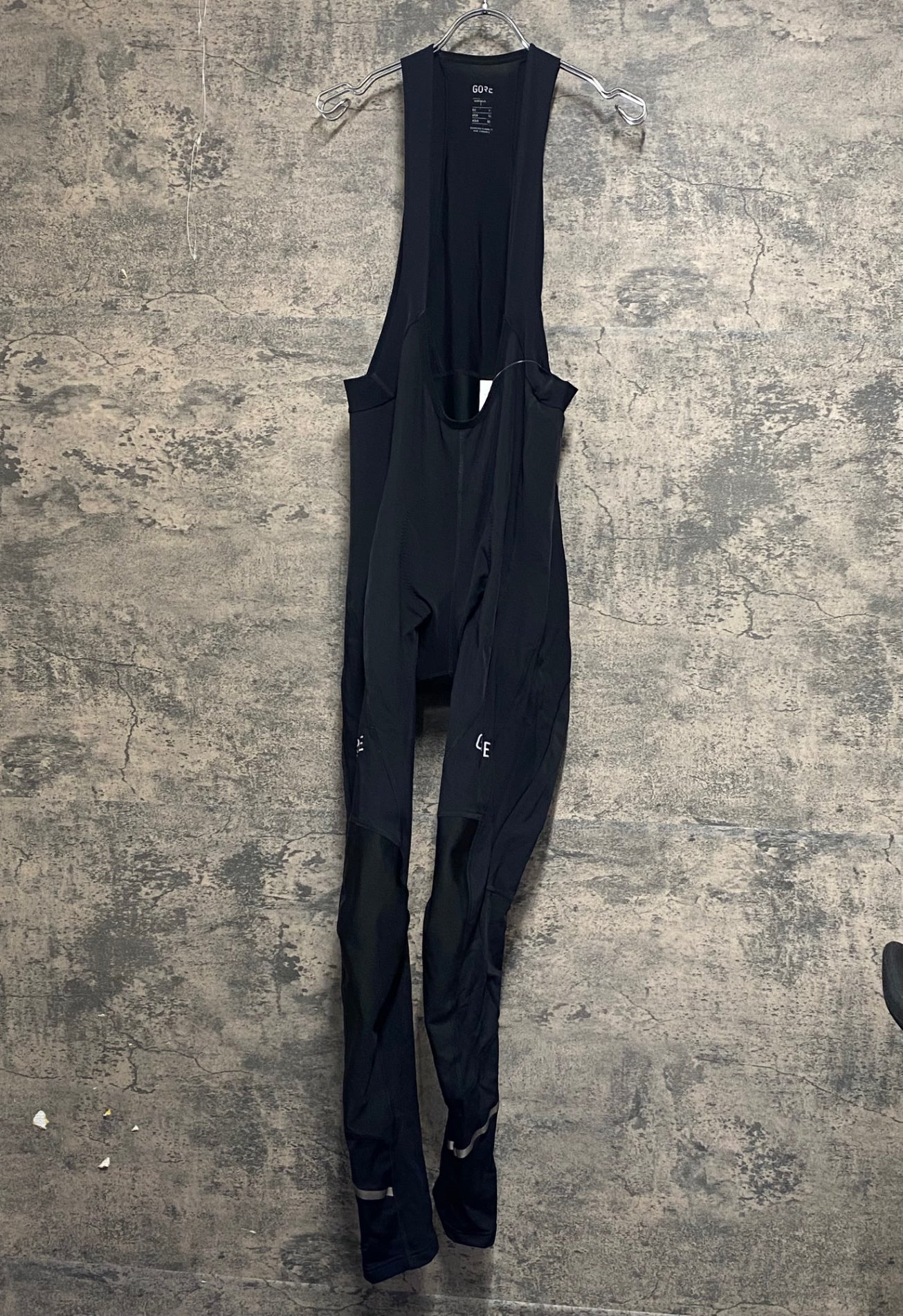 JV310 ゴアバイクウェア GORE BIKE WEAR ビブタイツ 黒 XXL 裏起毛