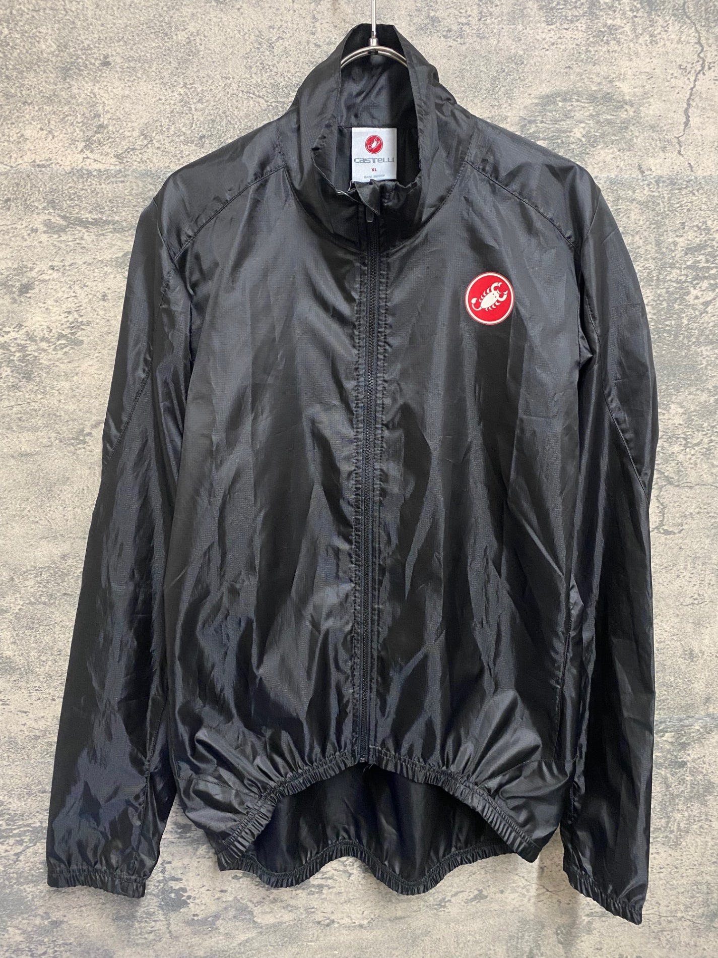 KH338 カステリ CASTELLI SQUADRA ER JACKET レインジャケット 黒 XL
